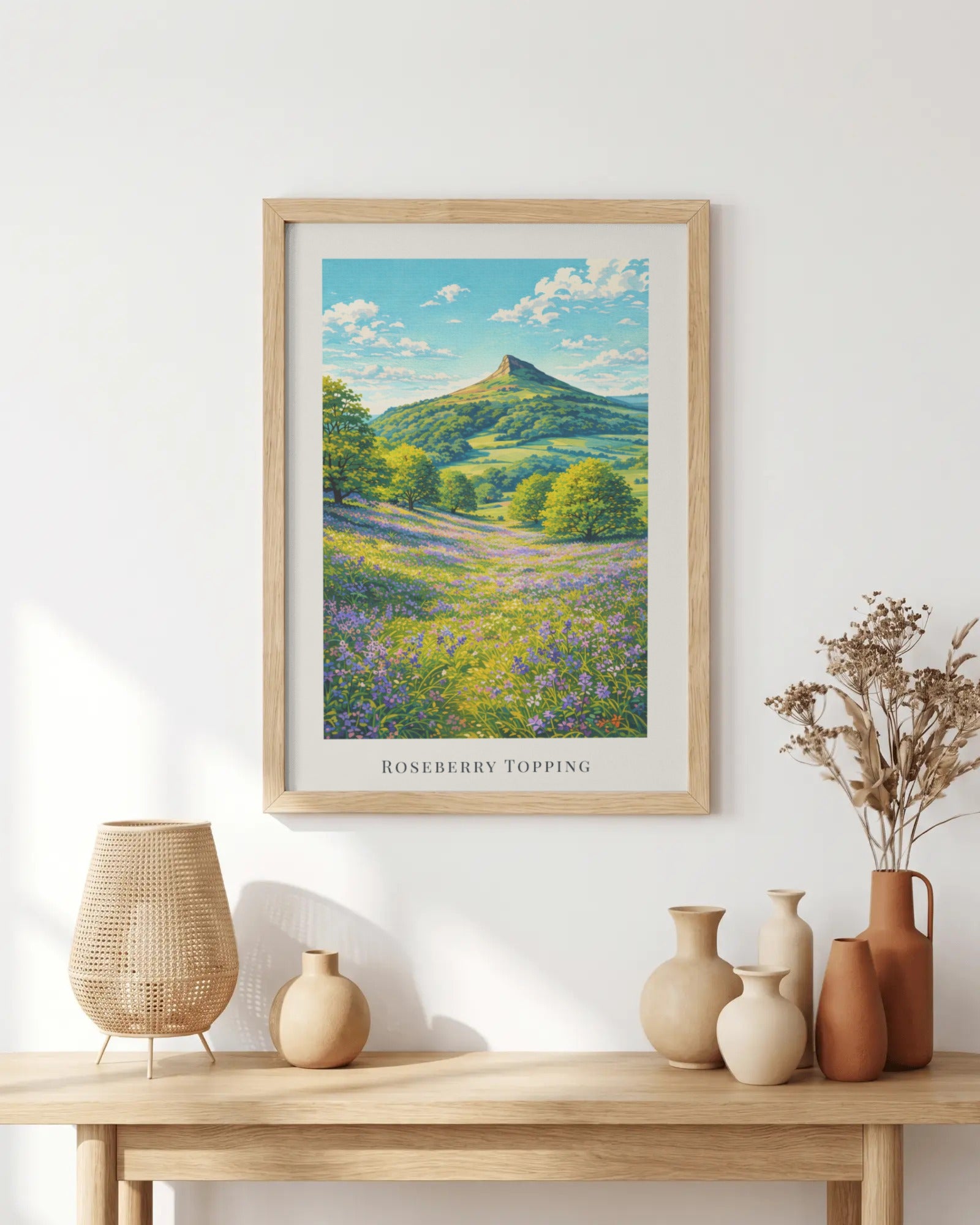 Roseberry Topping Art Print