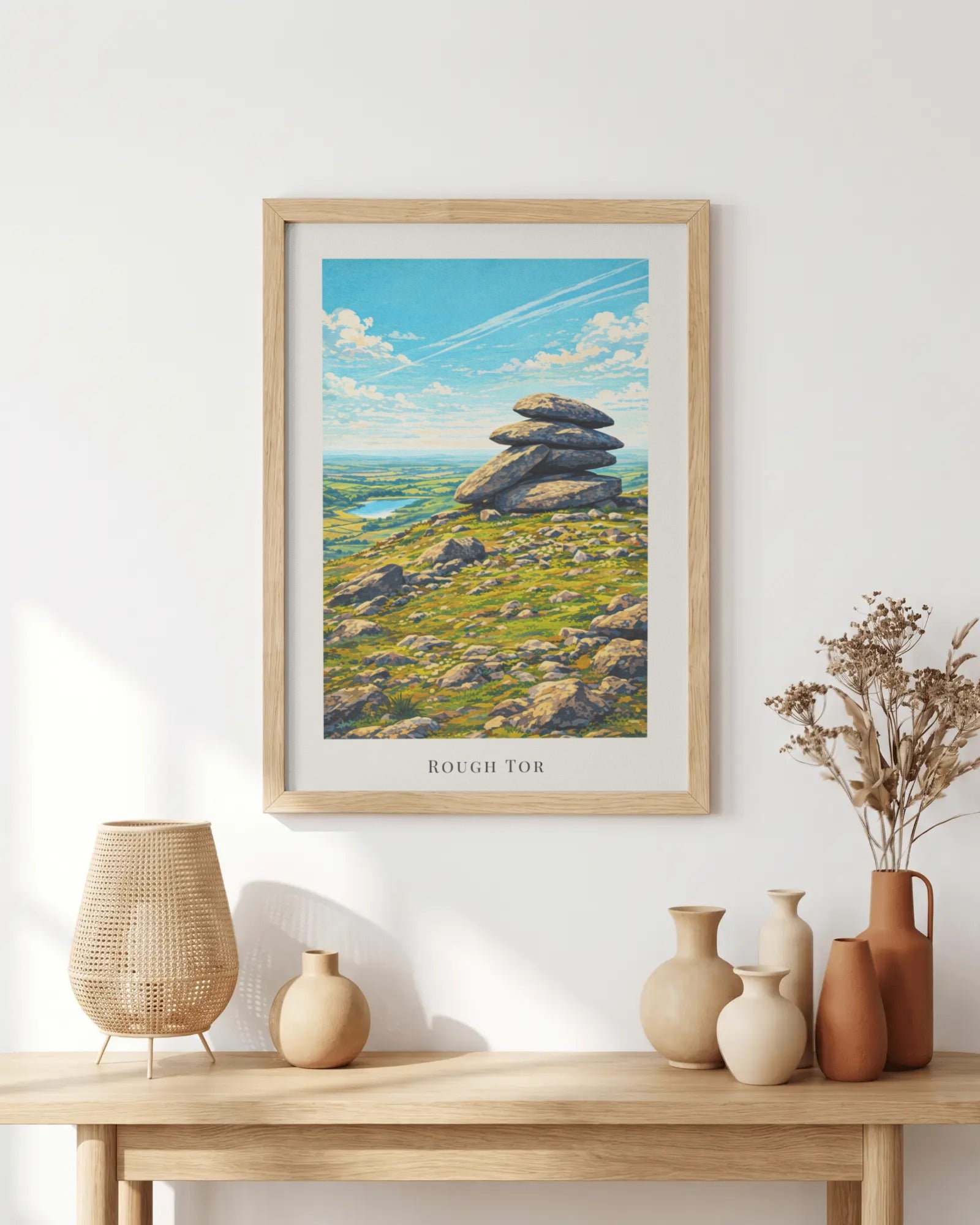 Rough Tor Art Print