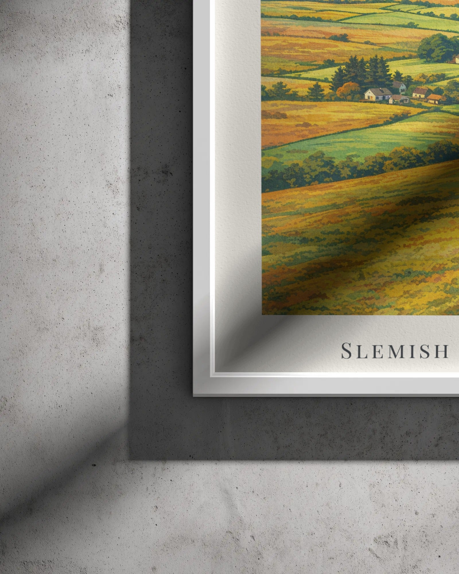 Slemish Art Print, framed wall art (view 3)