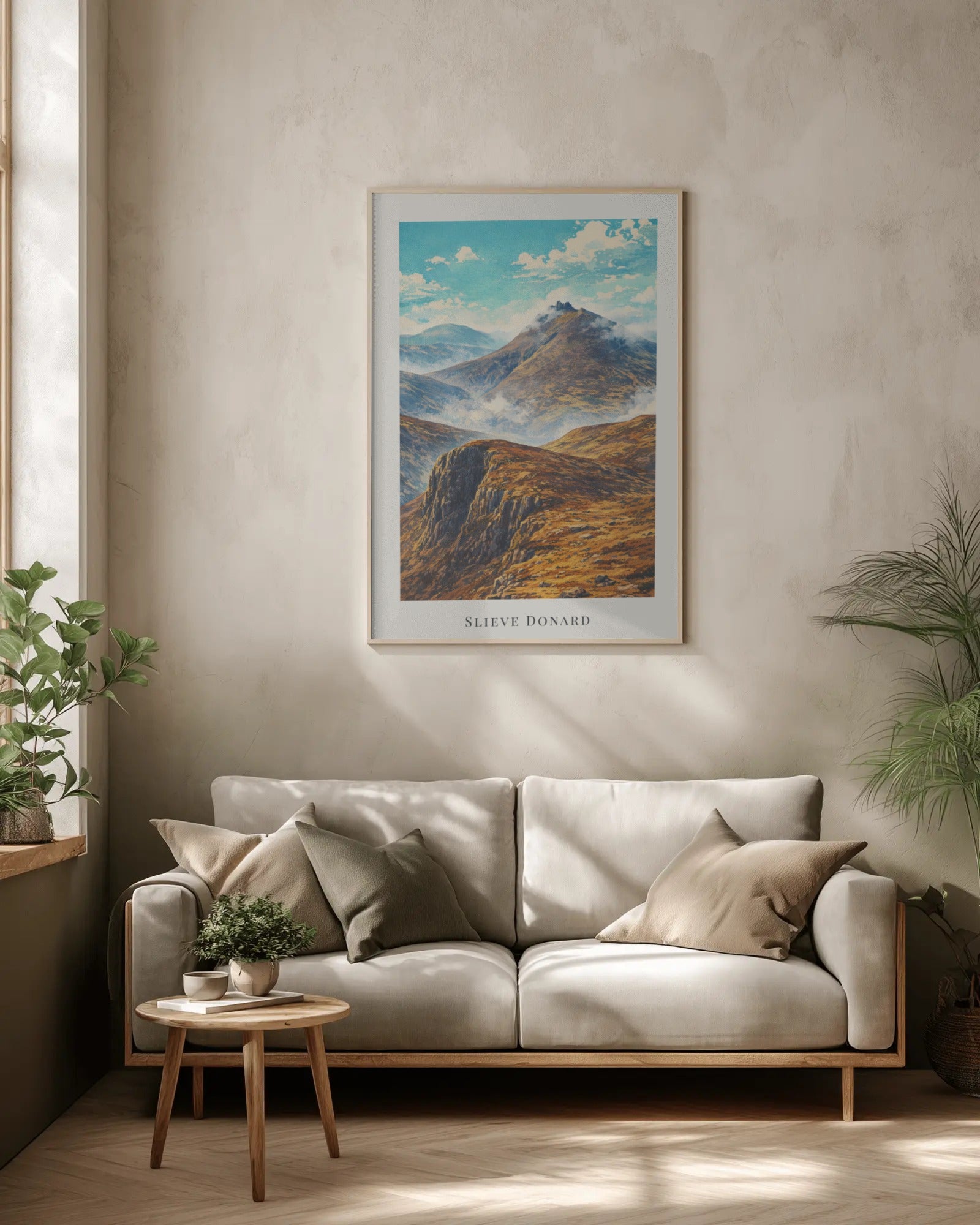 Slieve Donard Art Print, framed wall art (view 2)