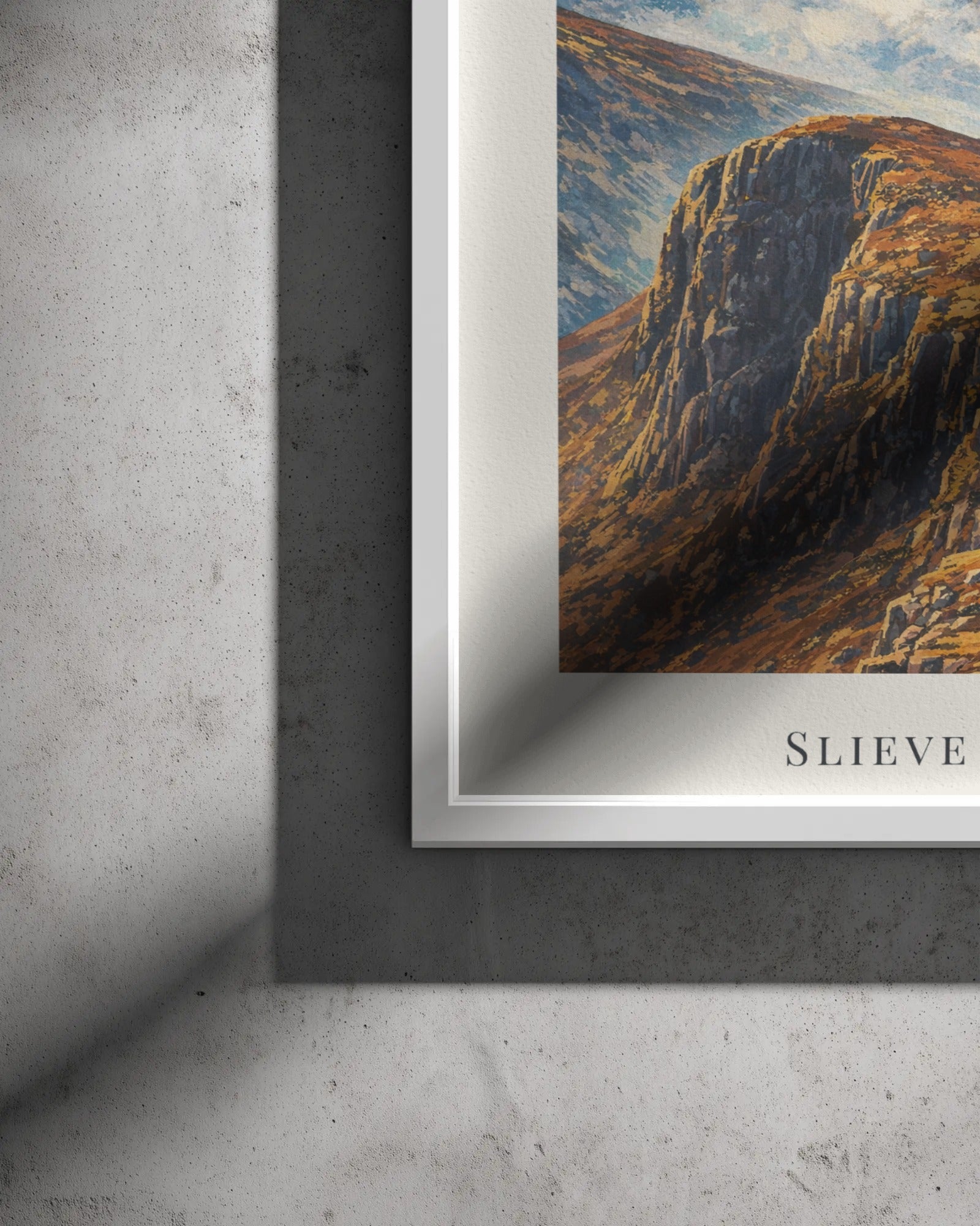 Slieve Donard Art Print, framed wall art (view 3)