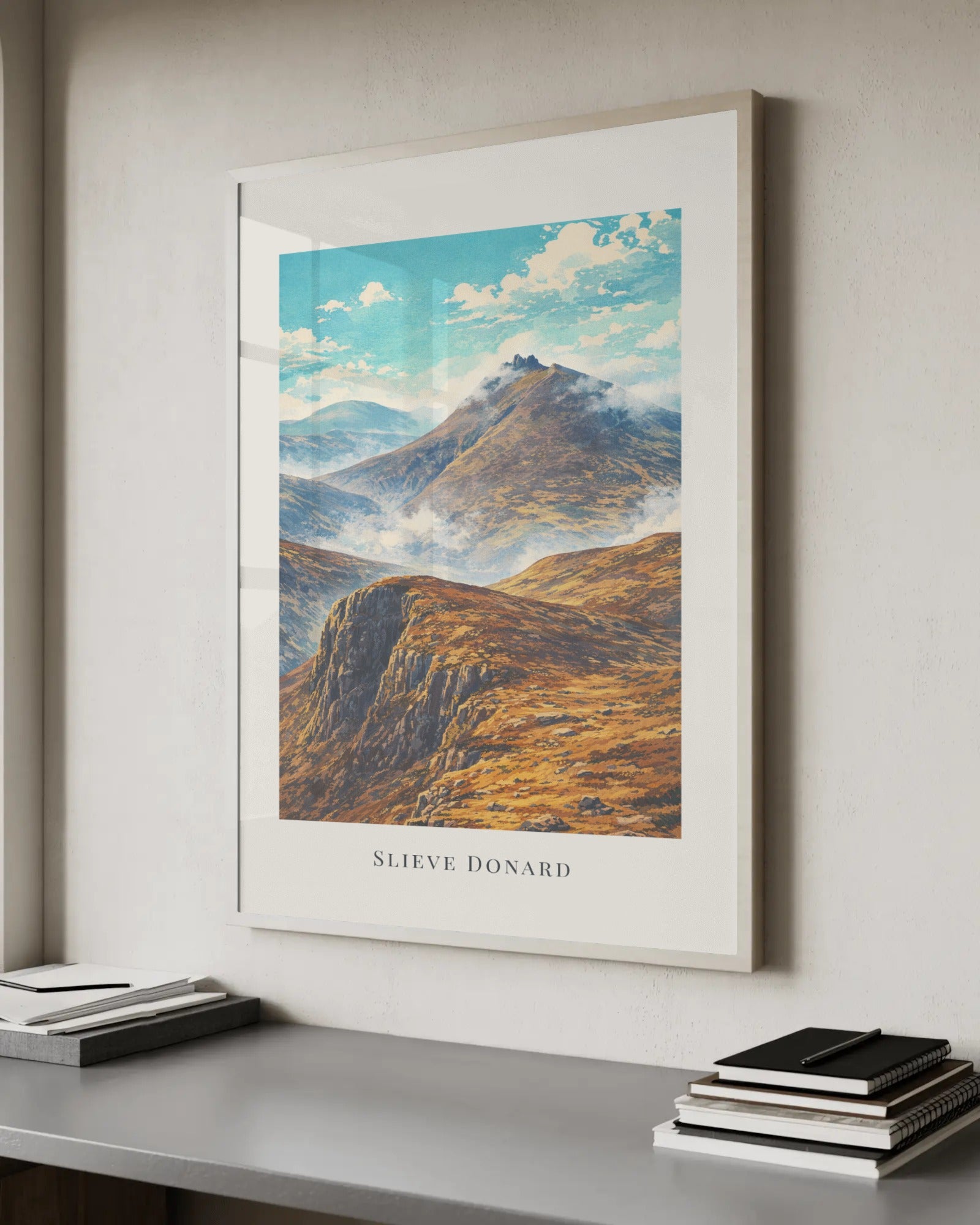 Slieve Donard Art Print, framed wall art (view 6)