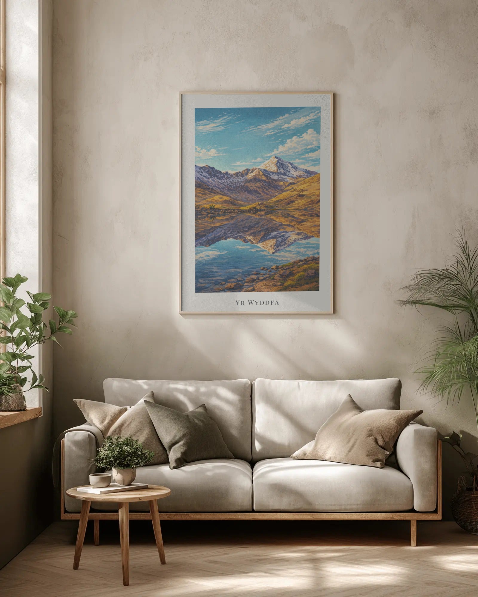 Yr Wyddfa Art Print, framed wall art (view 2)