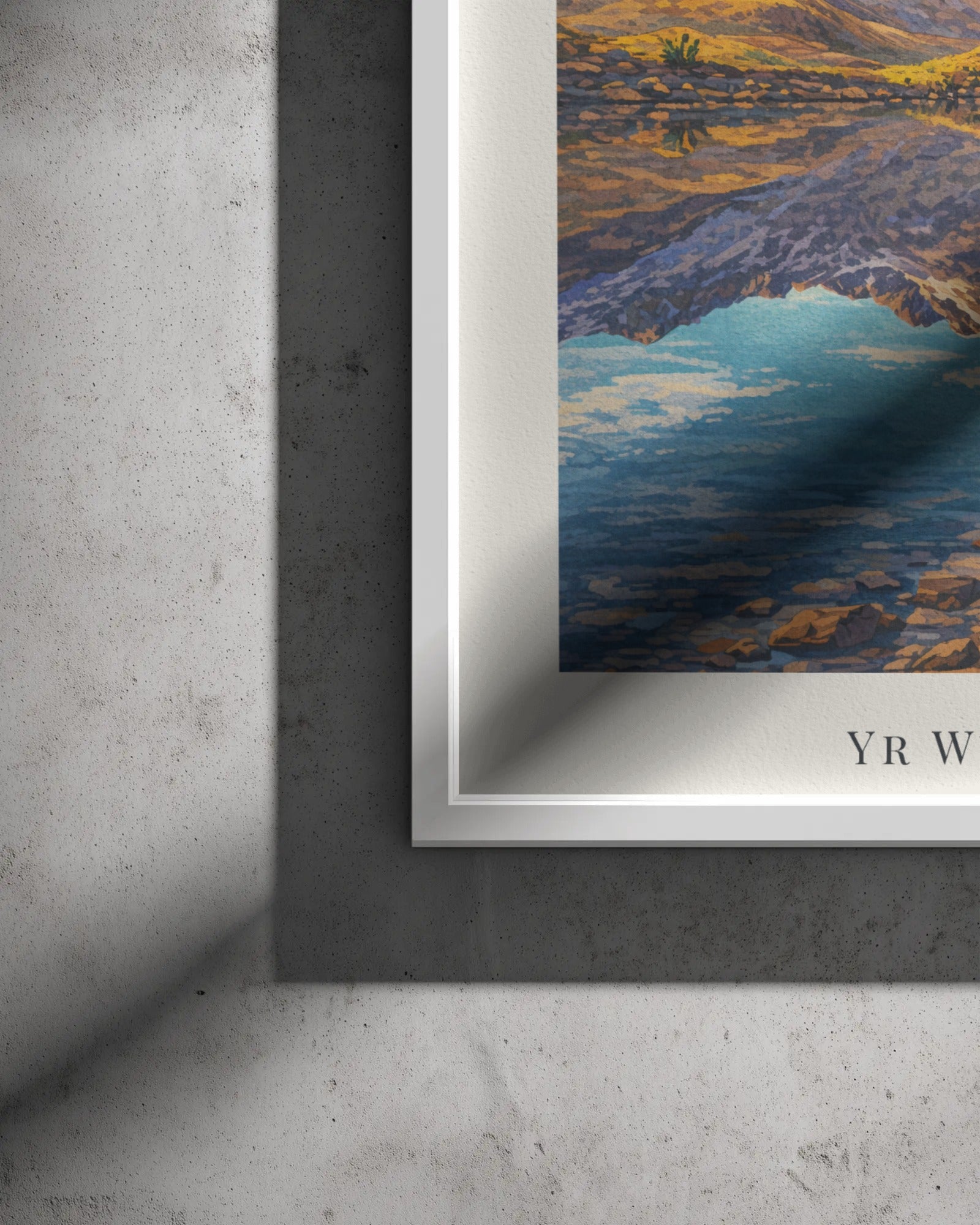 Yr Wyddfa Art Print, framed wall art (view 3)