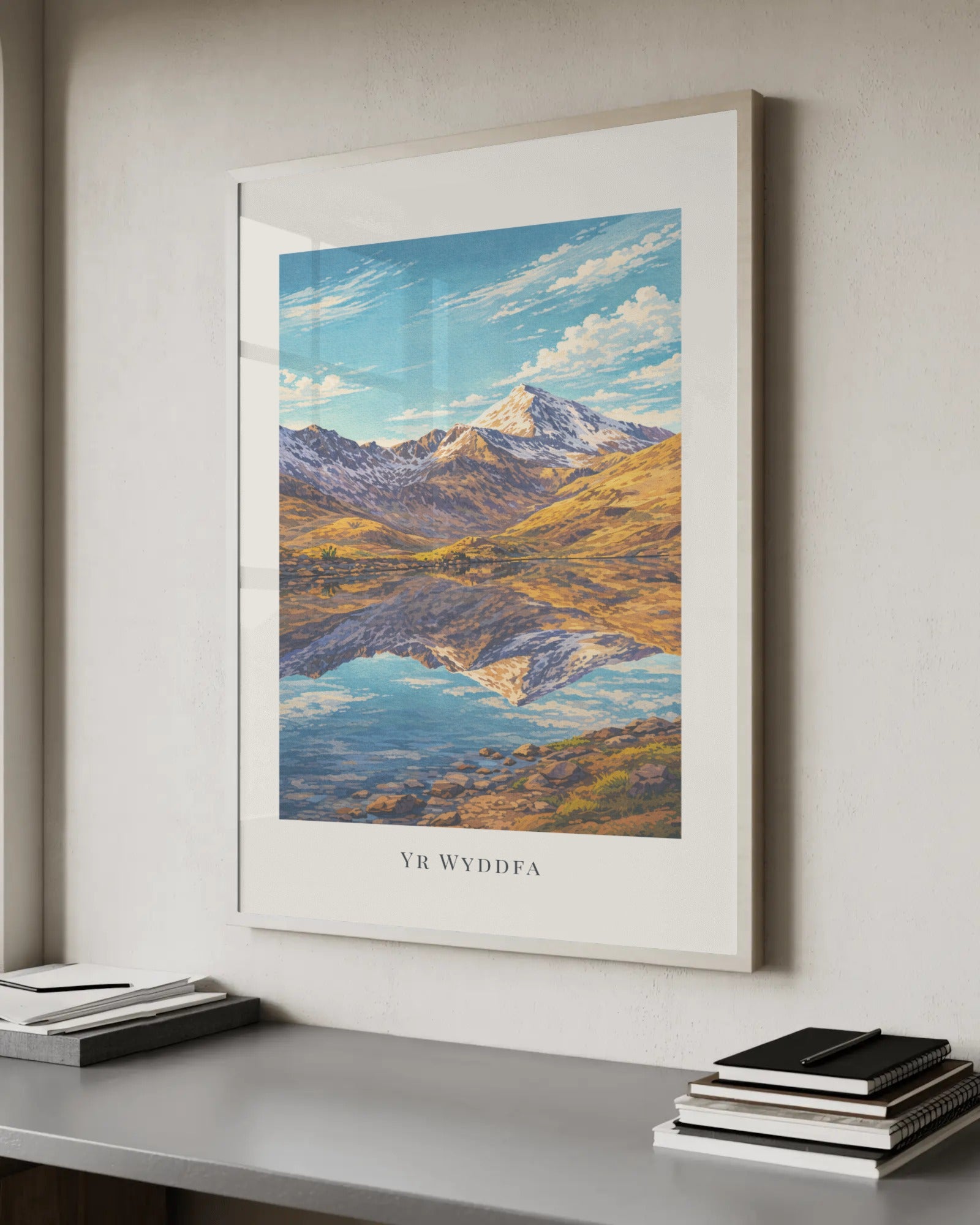 Yr Wyddfa Art Print, framed wall art (view 6)