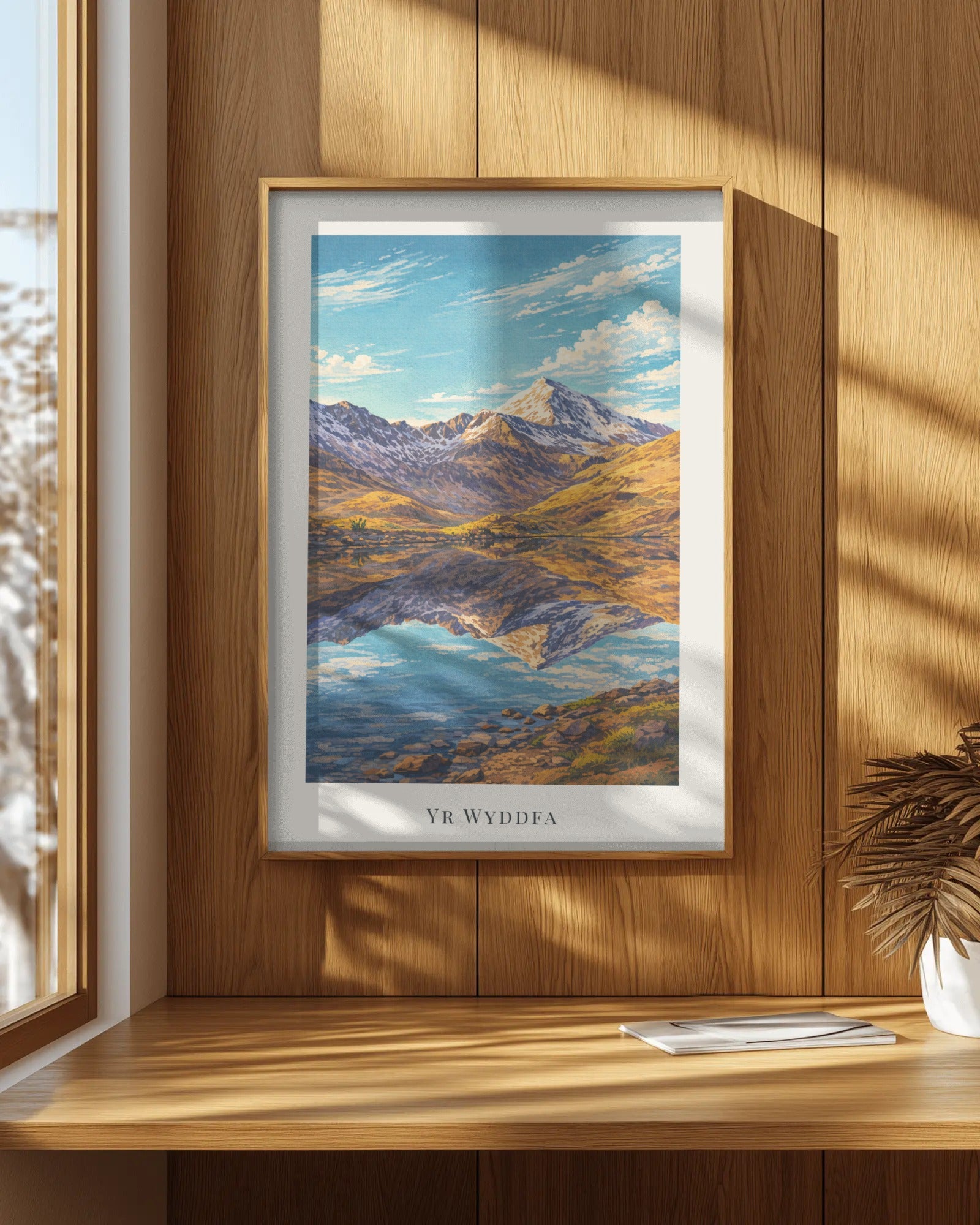 Yr Wyddfa Art Print, framed wall art (view 7)