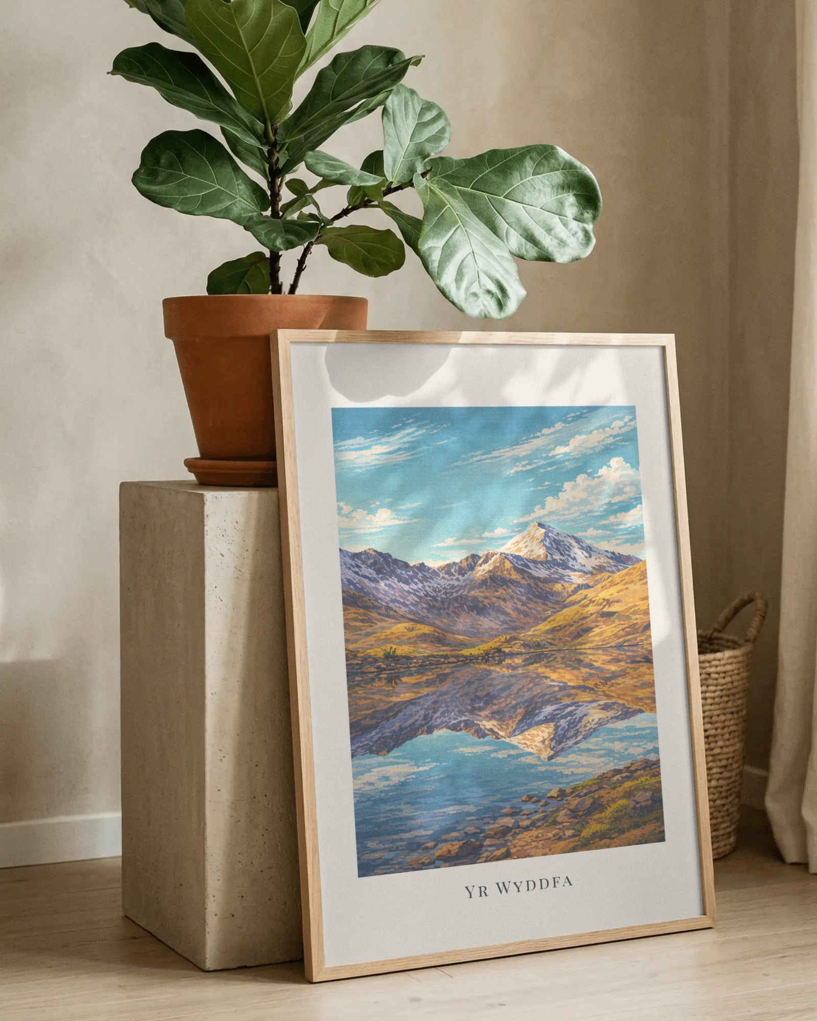 Yr Wyddfa Art Print, framed wall art (view 8)