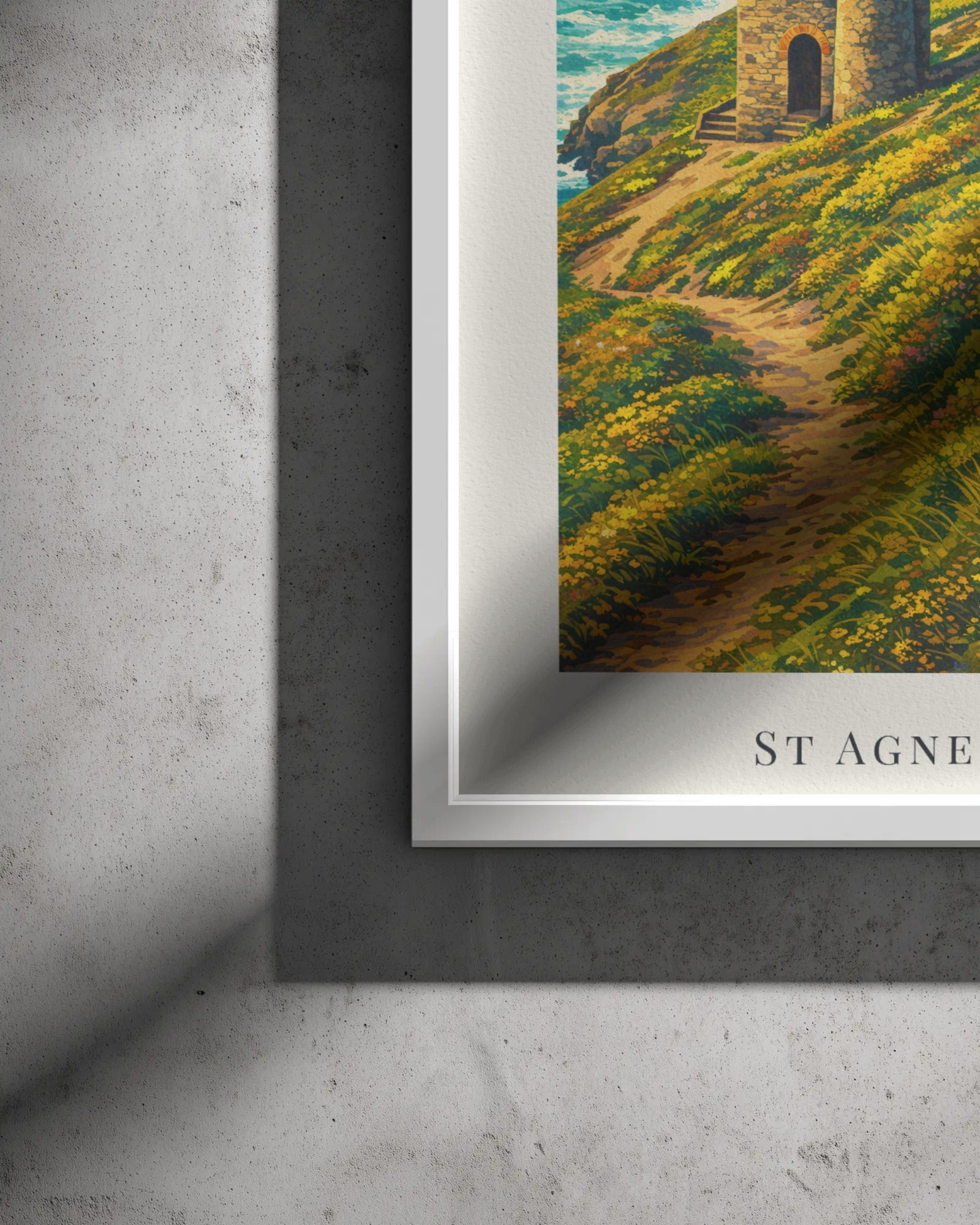 St Agnes Beacon Art Print, framed wall art (view 3)