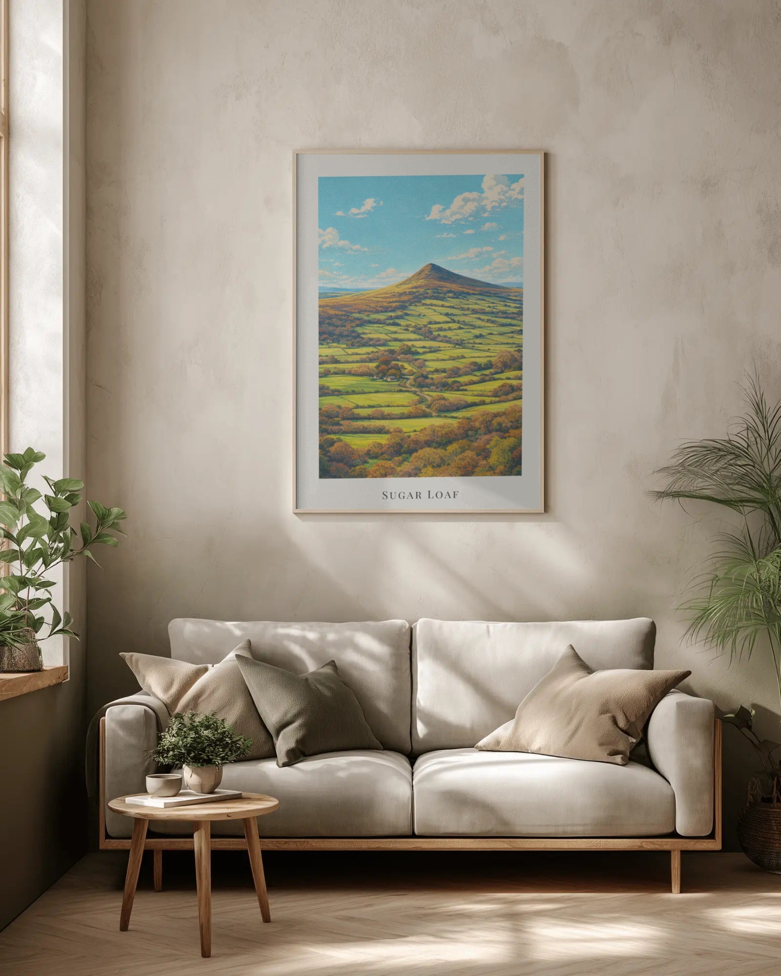 Sugar Loaf Art Print, framed wall art (view 2)