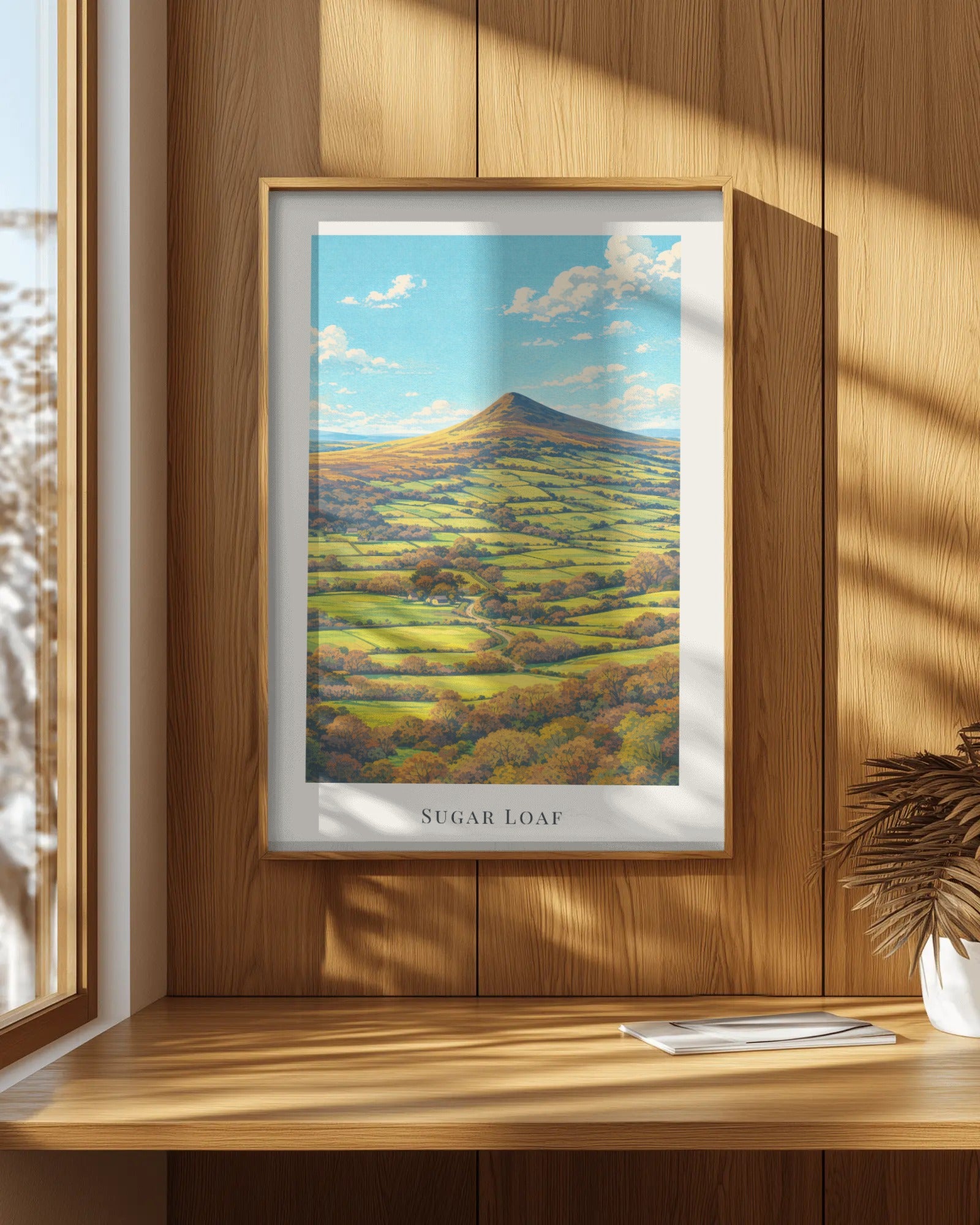 Sugar Loaf Art Print, framed wall art (view 7)