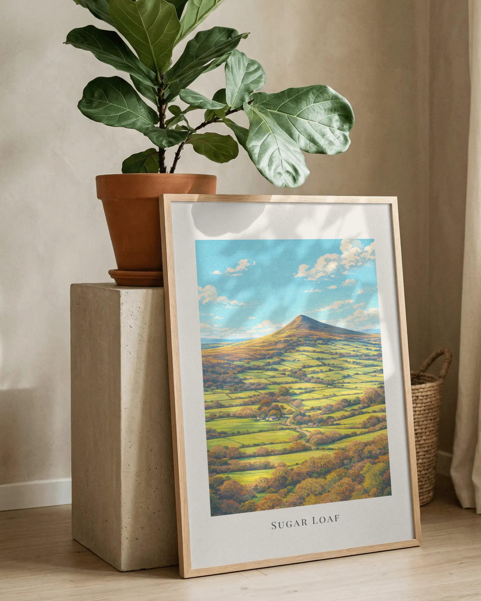Sugar Loaf Art Print, framed wall art (view 8)