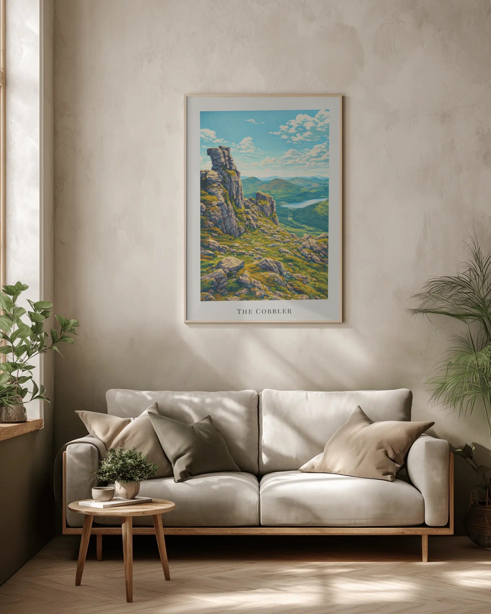 The Cobbler Art Print, framed wall art (view 2)