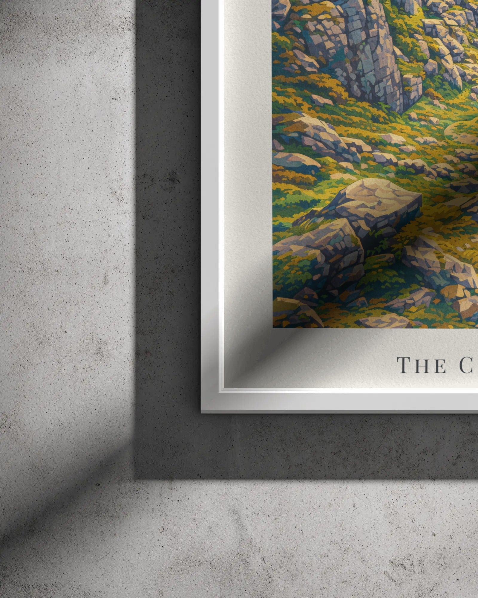 The Cobbler Art Print, framed wall art (view 3)