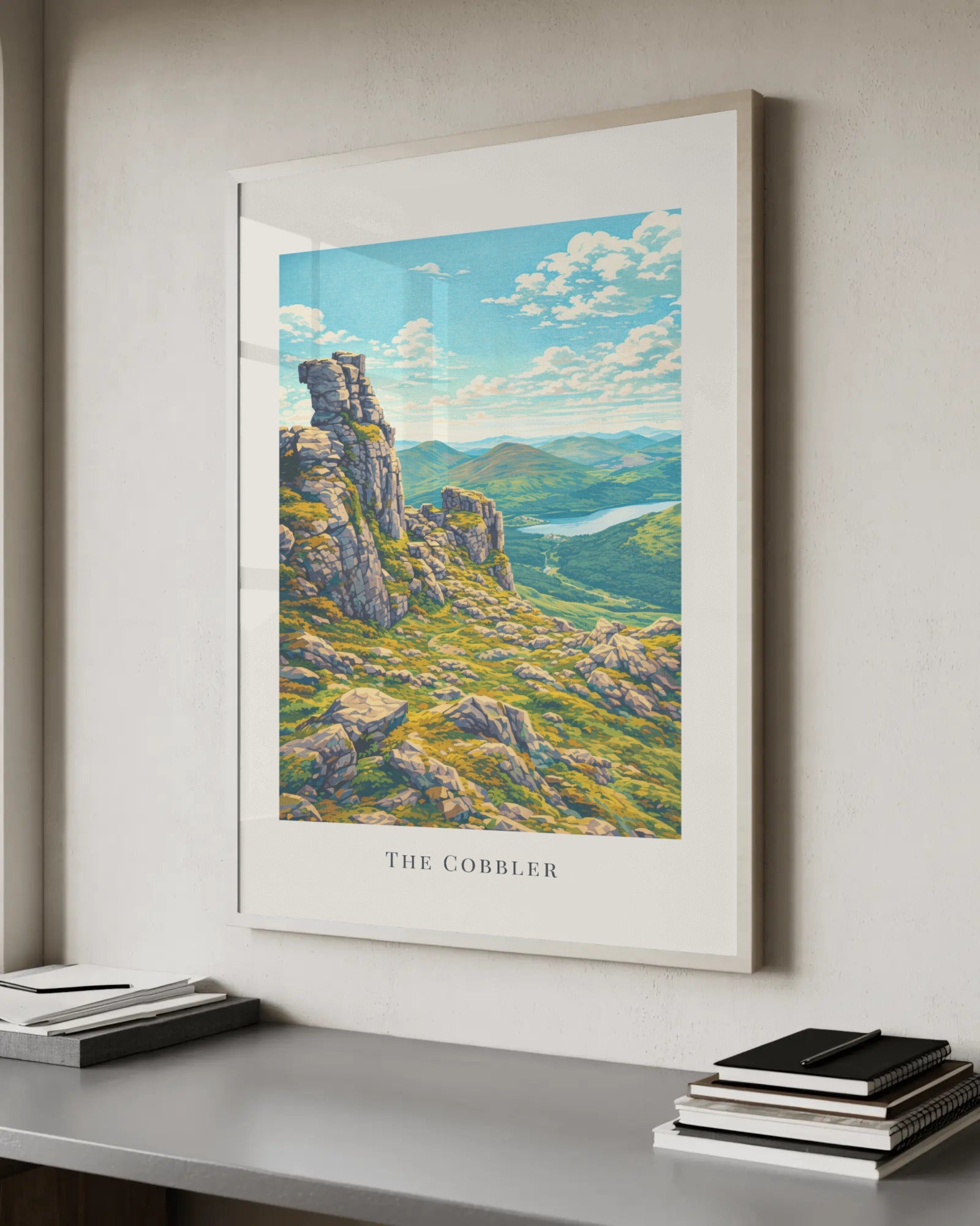The Cobbler Art Print, framed wall art (view 6)