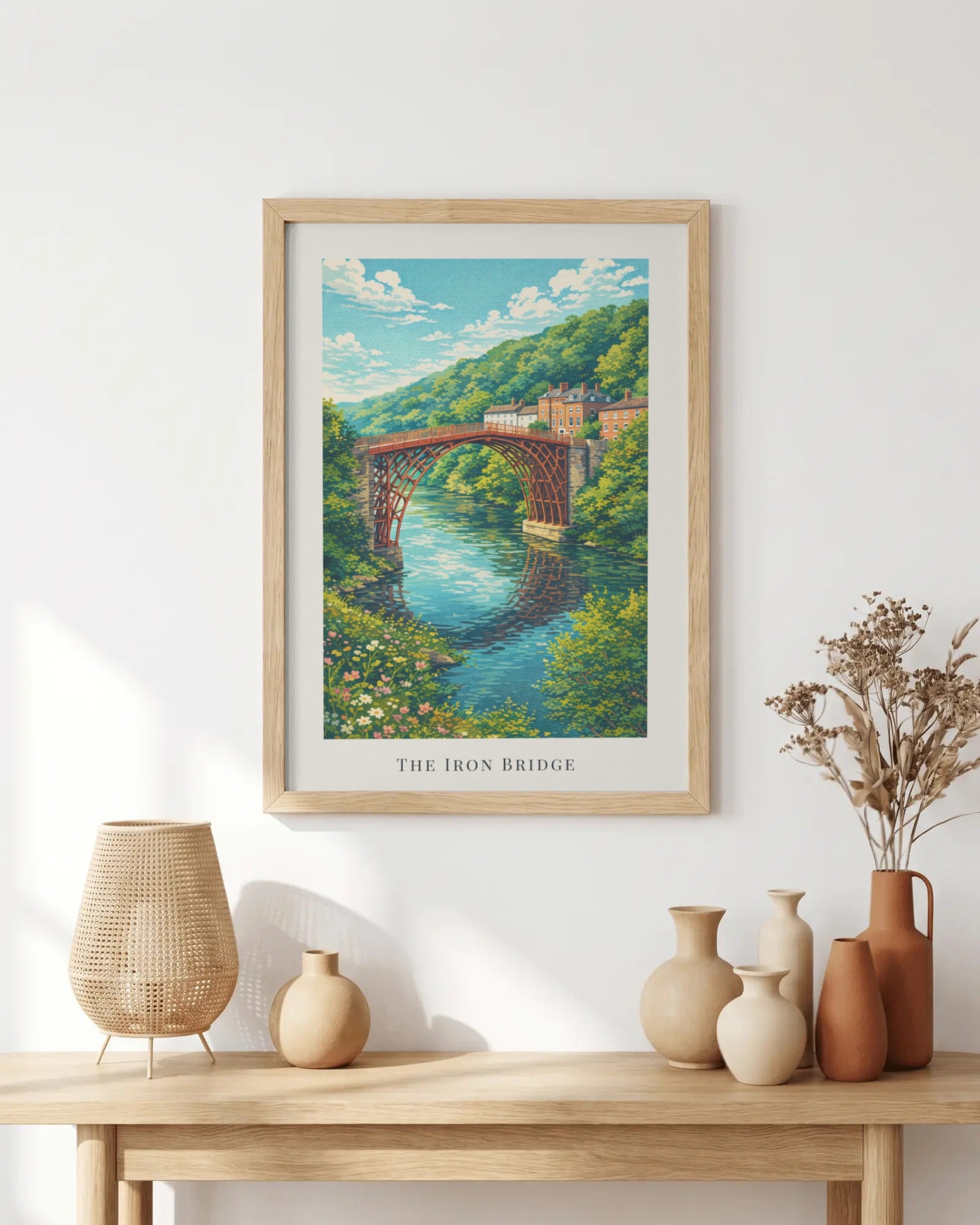 The Iron Bridge Art Print