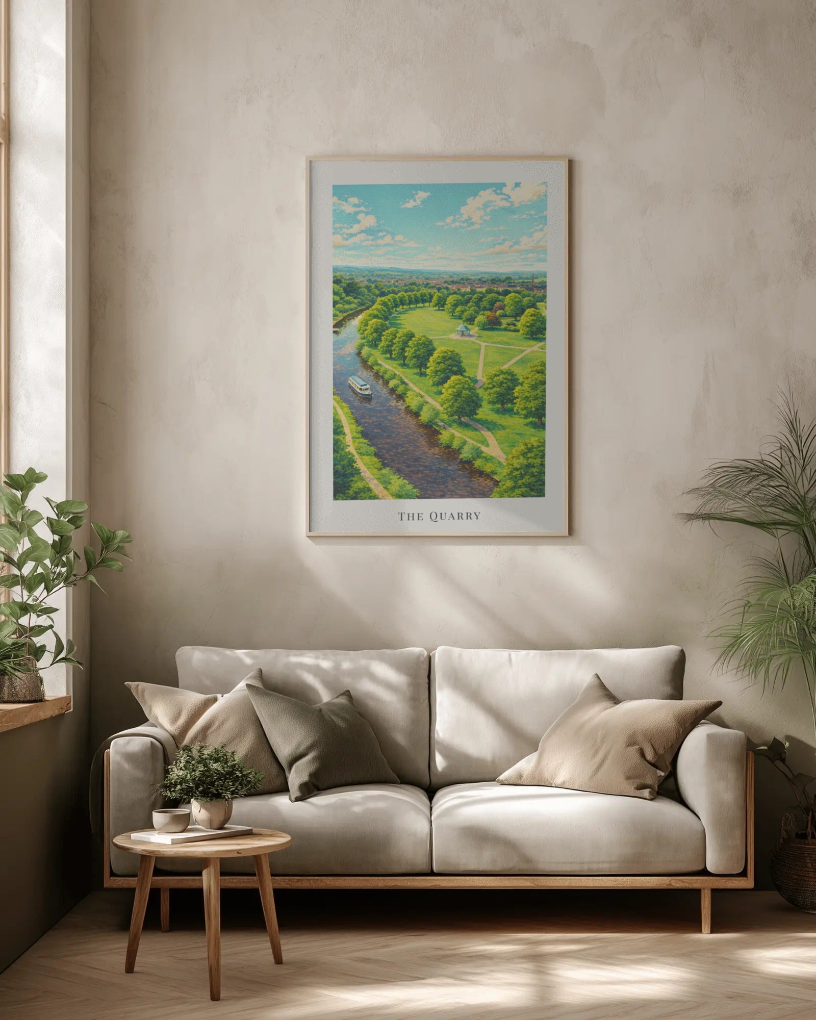 The Quarry Art Print, framed wall art (view 2)