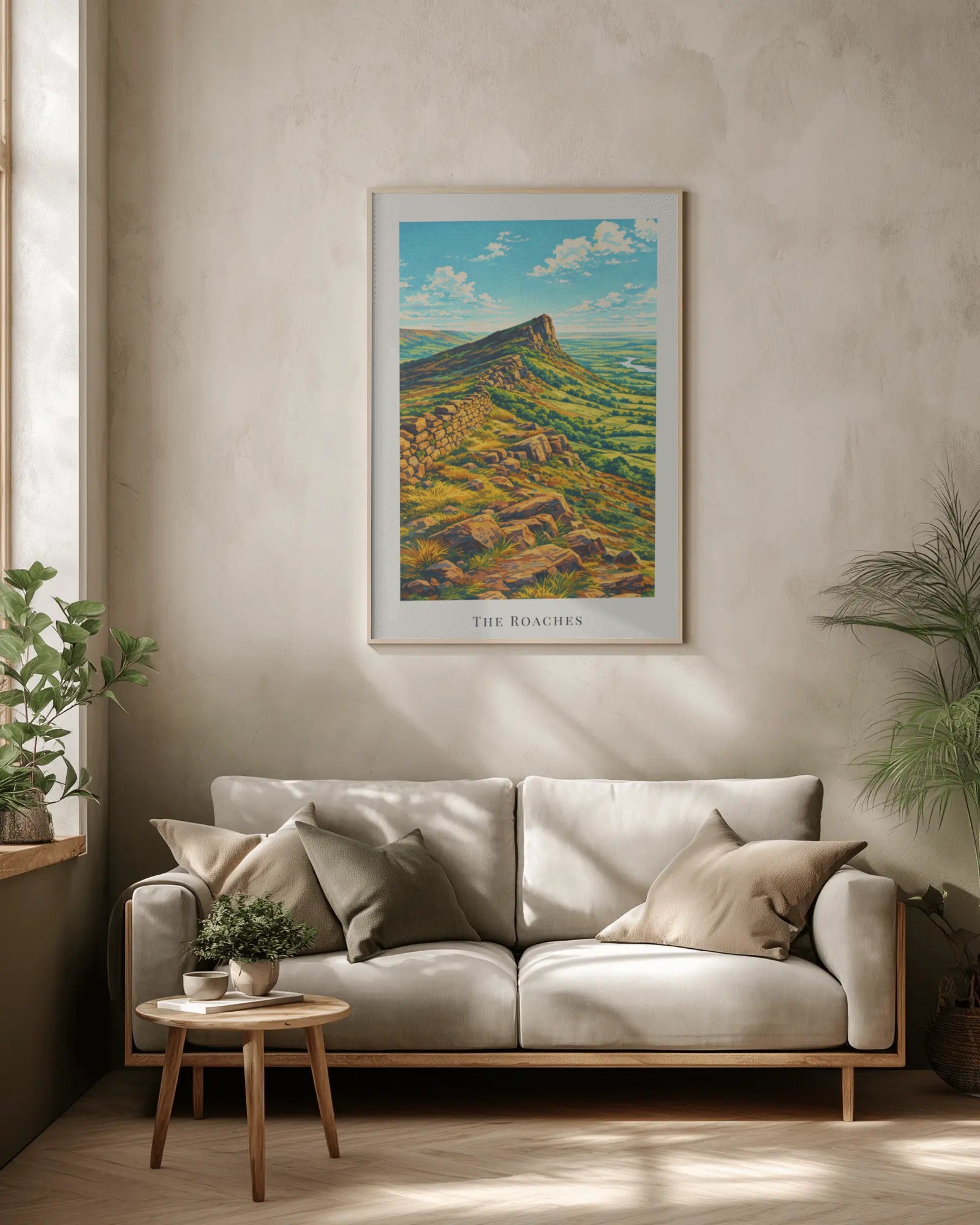 The Roaches Art Print, framed wall art (view 2)