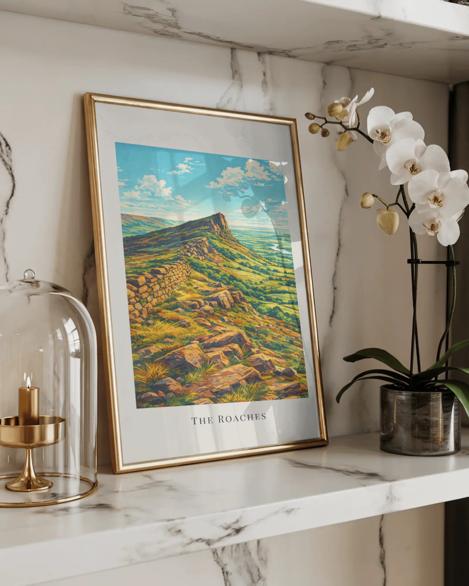 The Roaches Art Print, framed wall art (view 5)