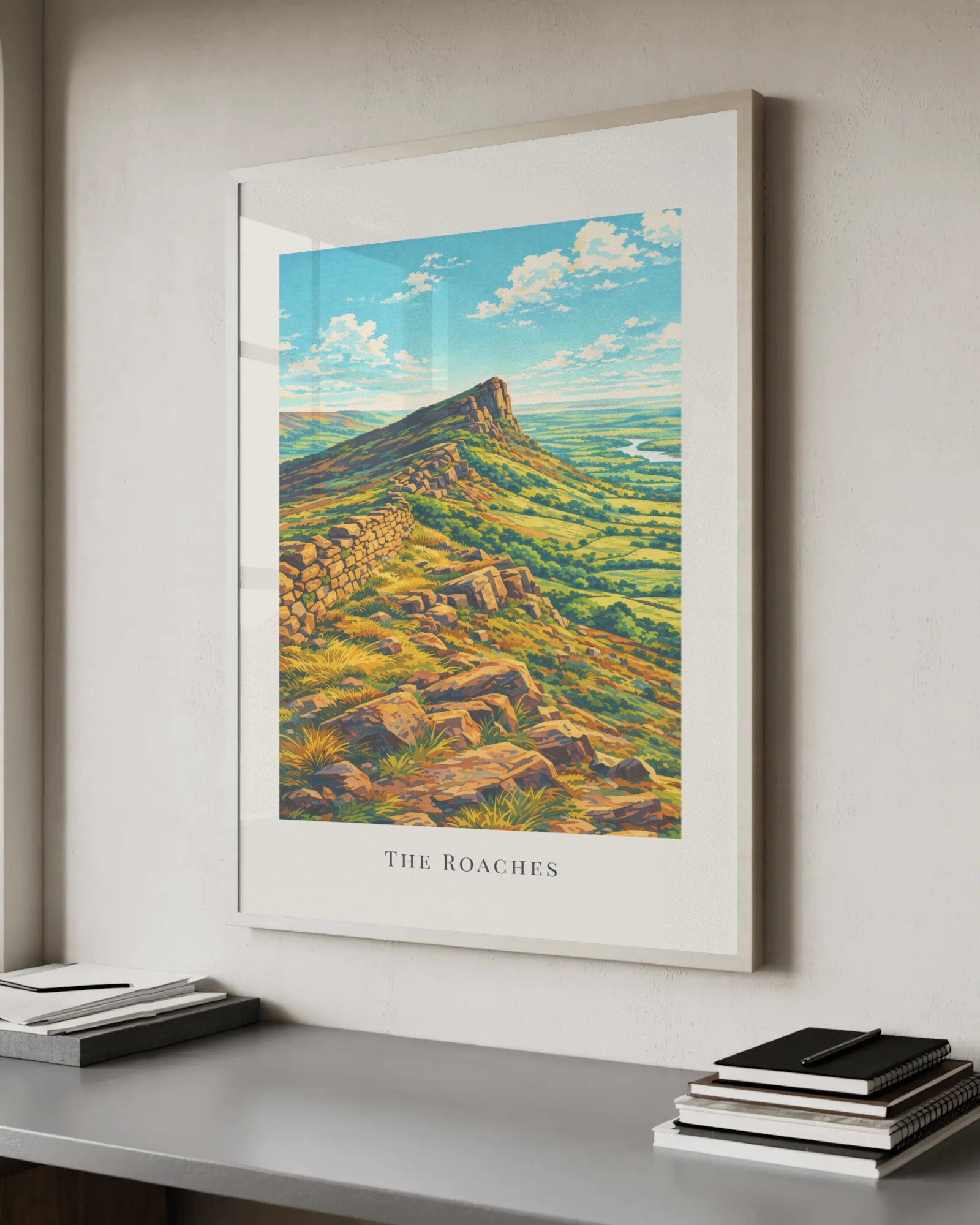 The Roaches Art Print, framed wall art (view 6)