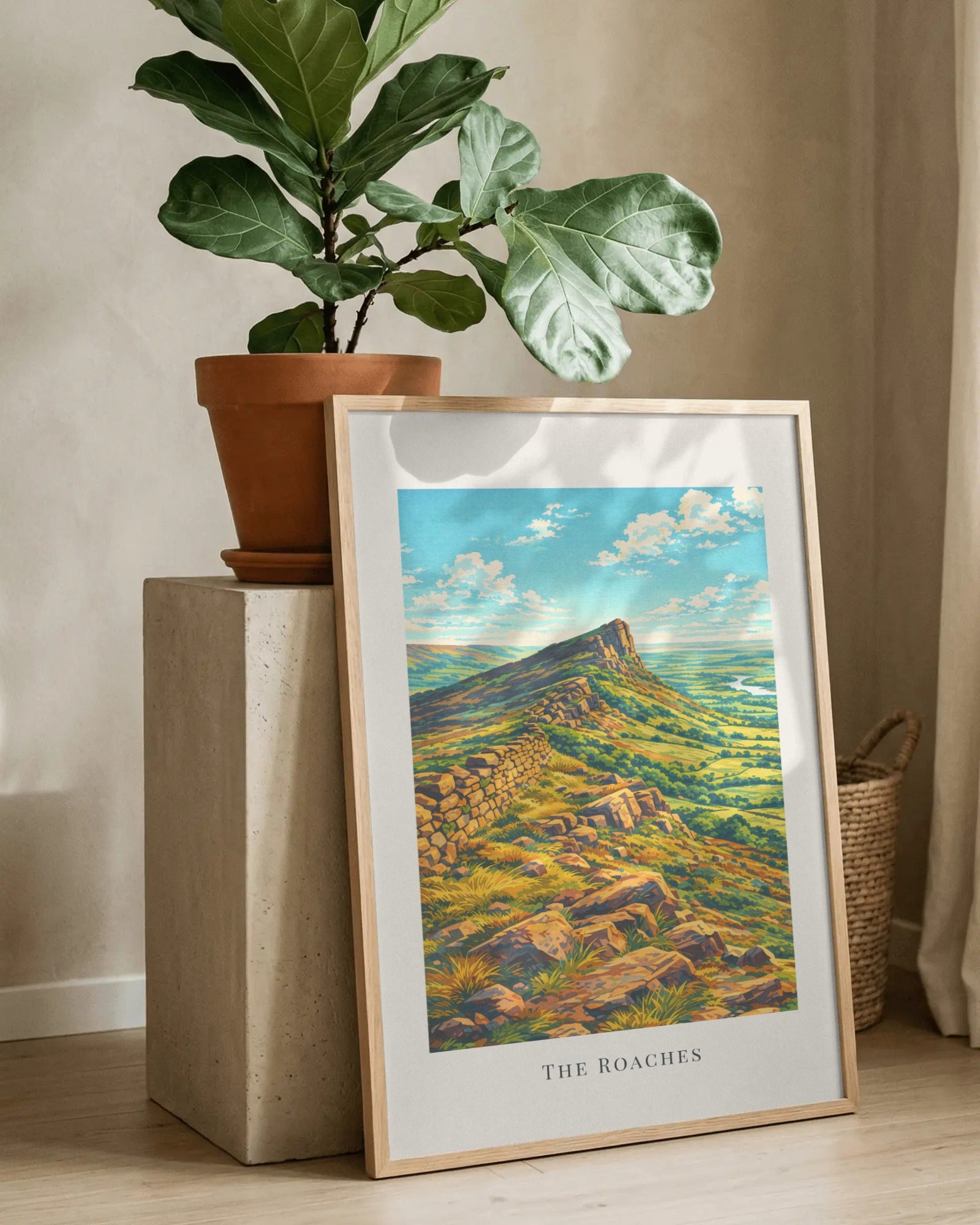 The Roaches Art Print, framed wall art (view 8)