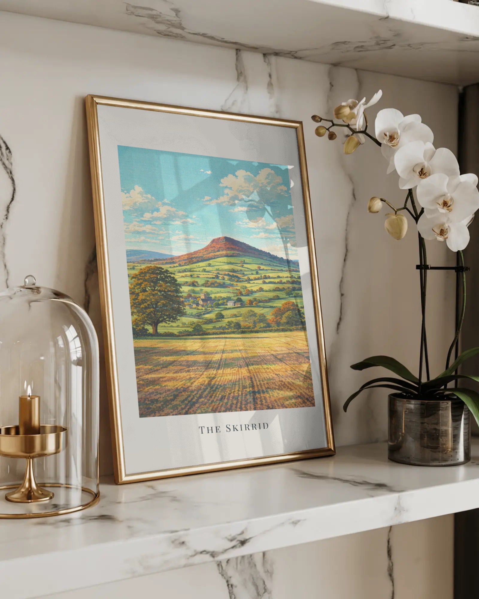 Ysgyryd Fawr Art Print, framed wall art (view 5)