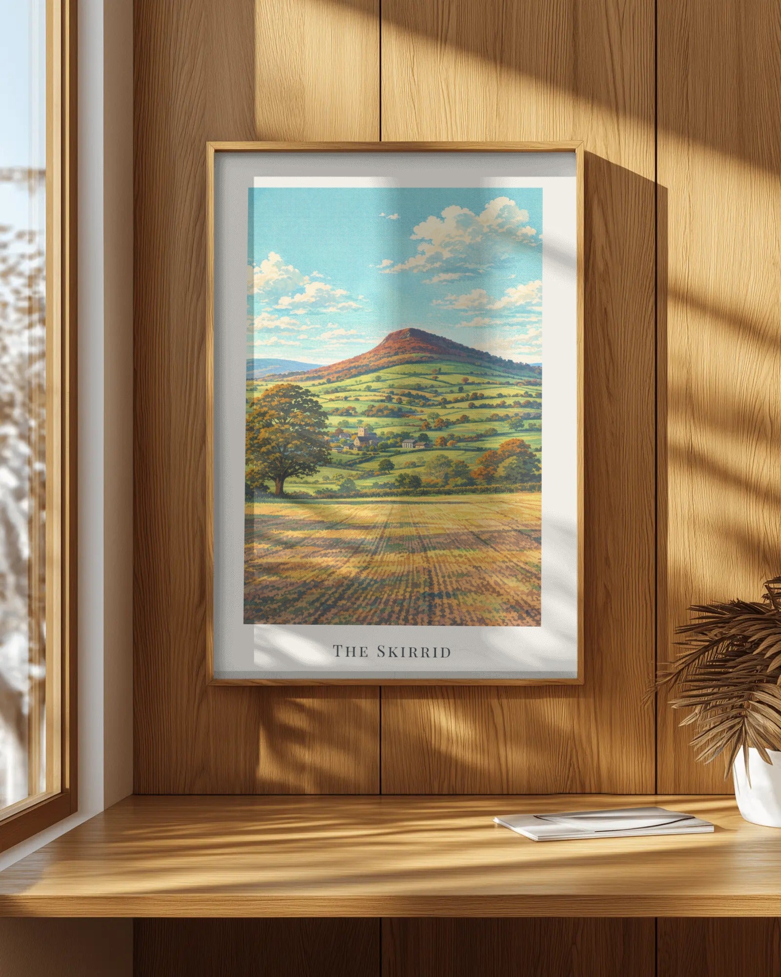 Ysgyryd Fawr Art Print, framed wall art (view 7)