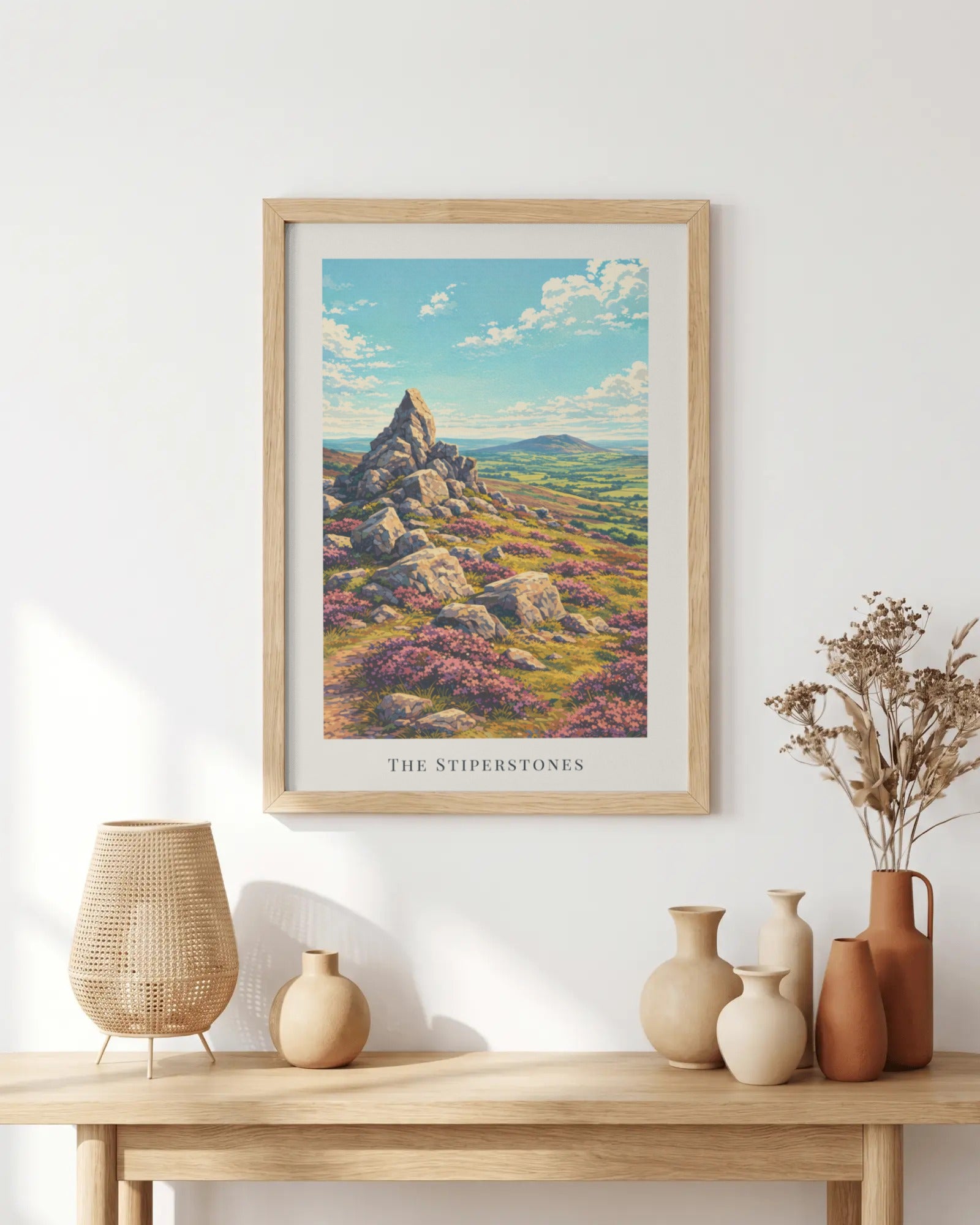 The Stiperstones Art Print