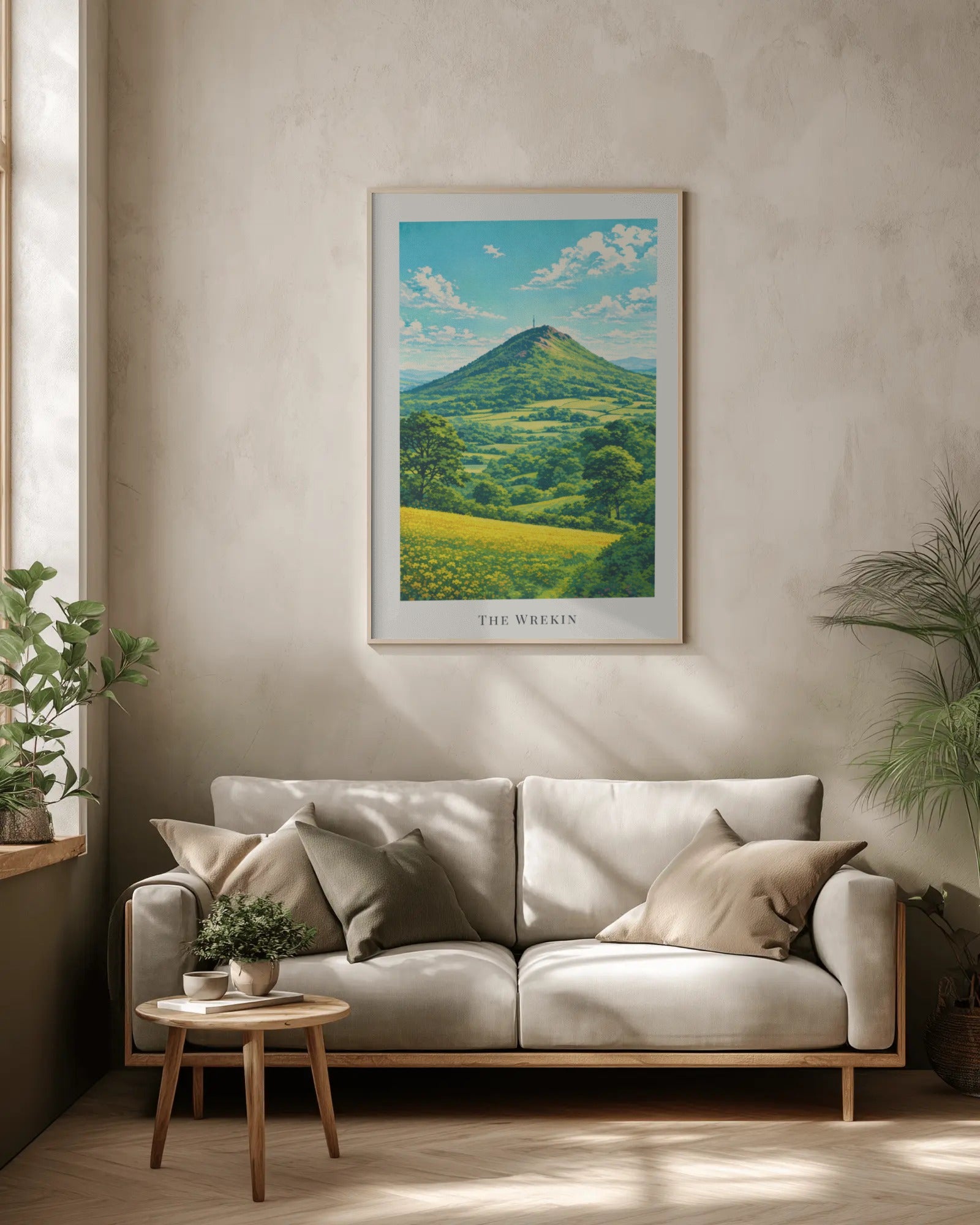 The Wrekin Art Print, framed wall art (view 2)