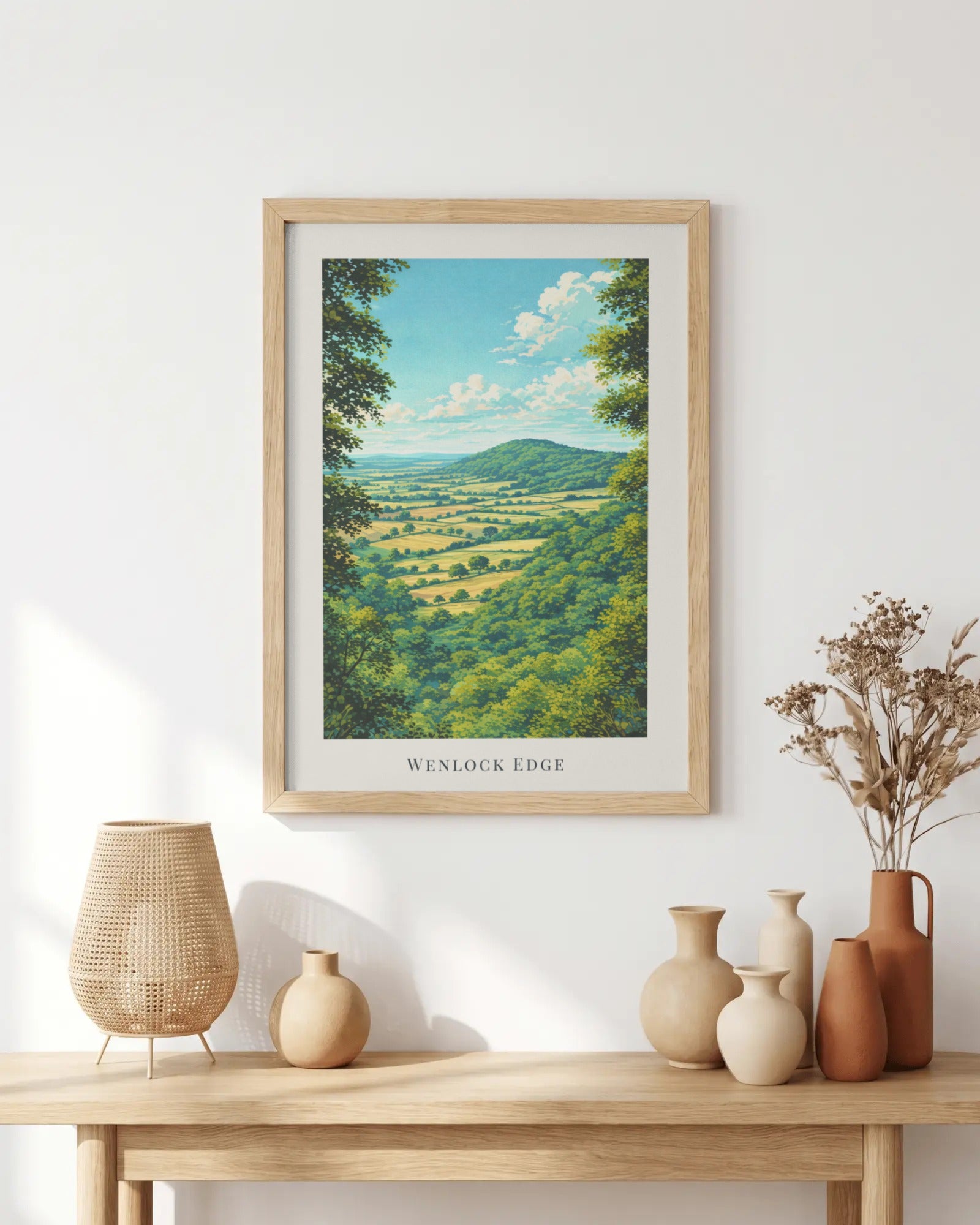 Wenlock Edge Art Print