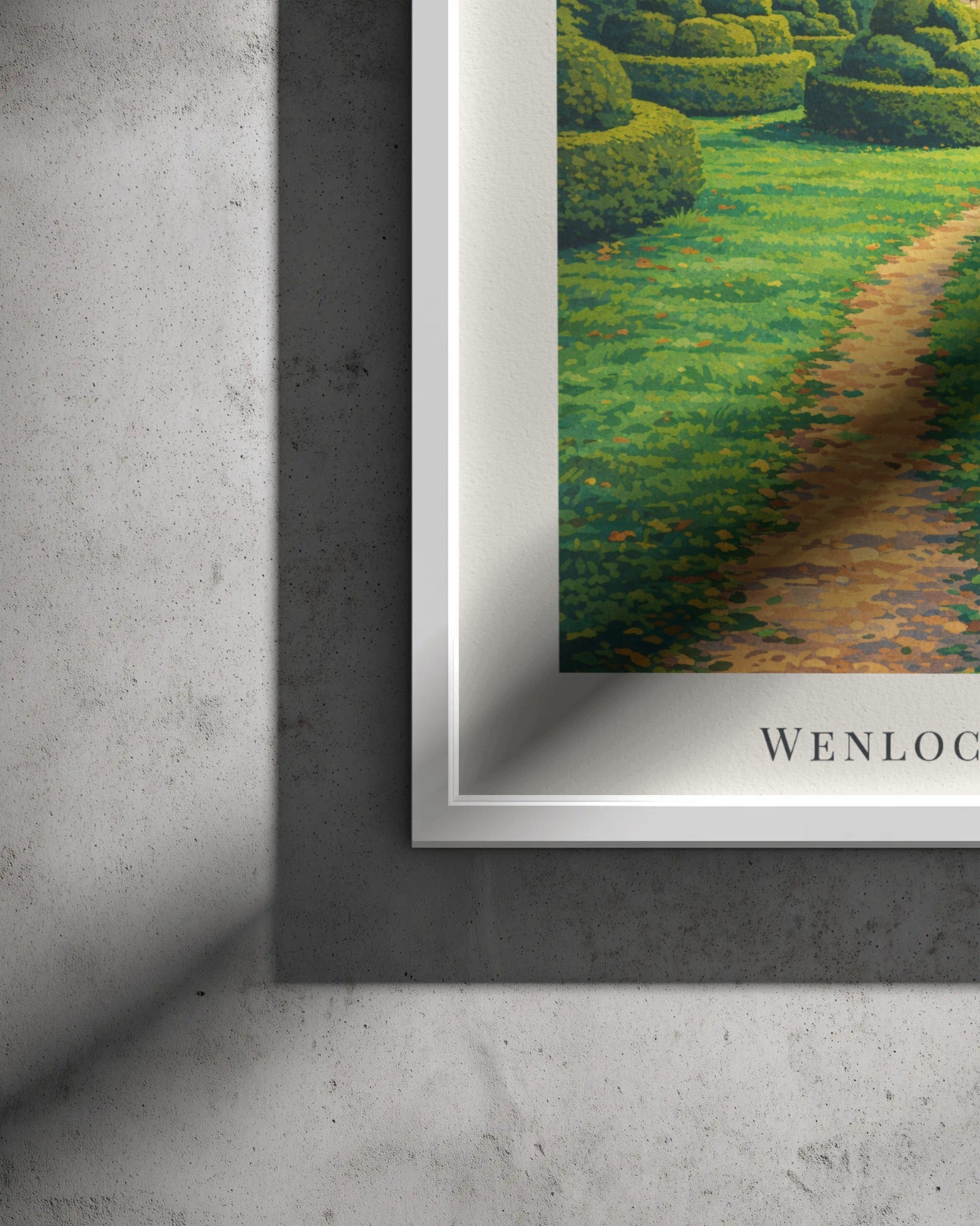Wenlock Priory Art Print, framed wall art (view 3)