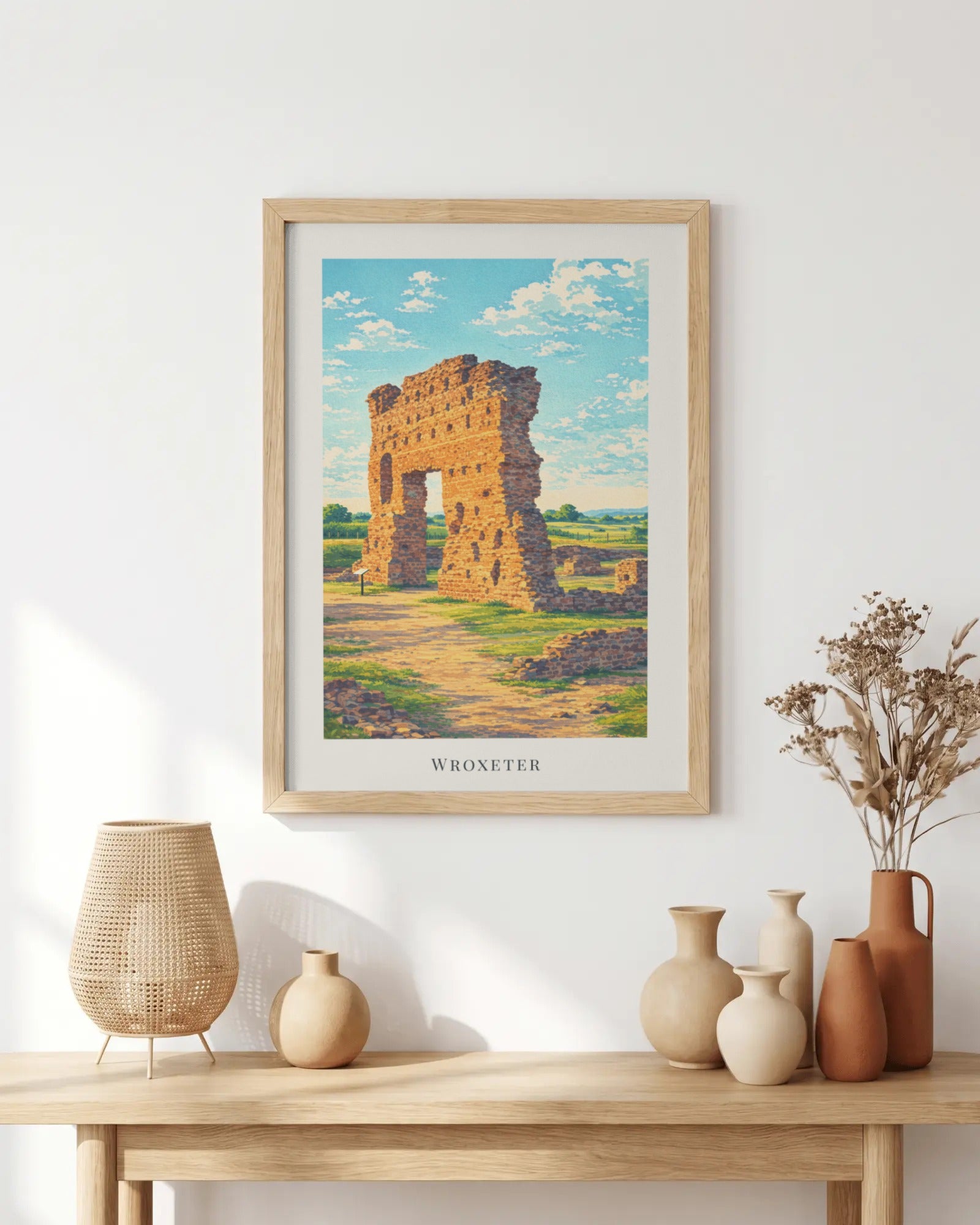 Wroxeter Art Print