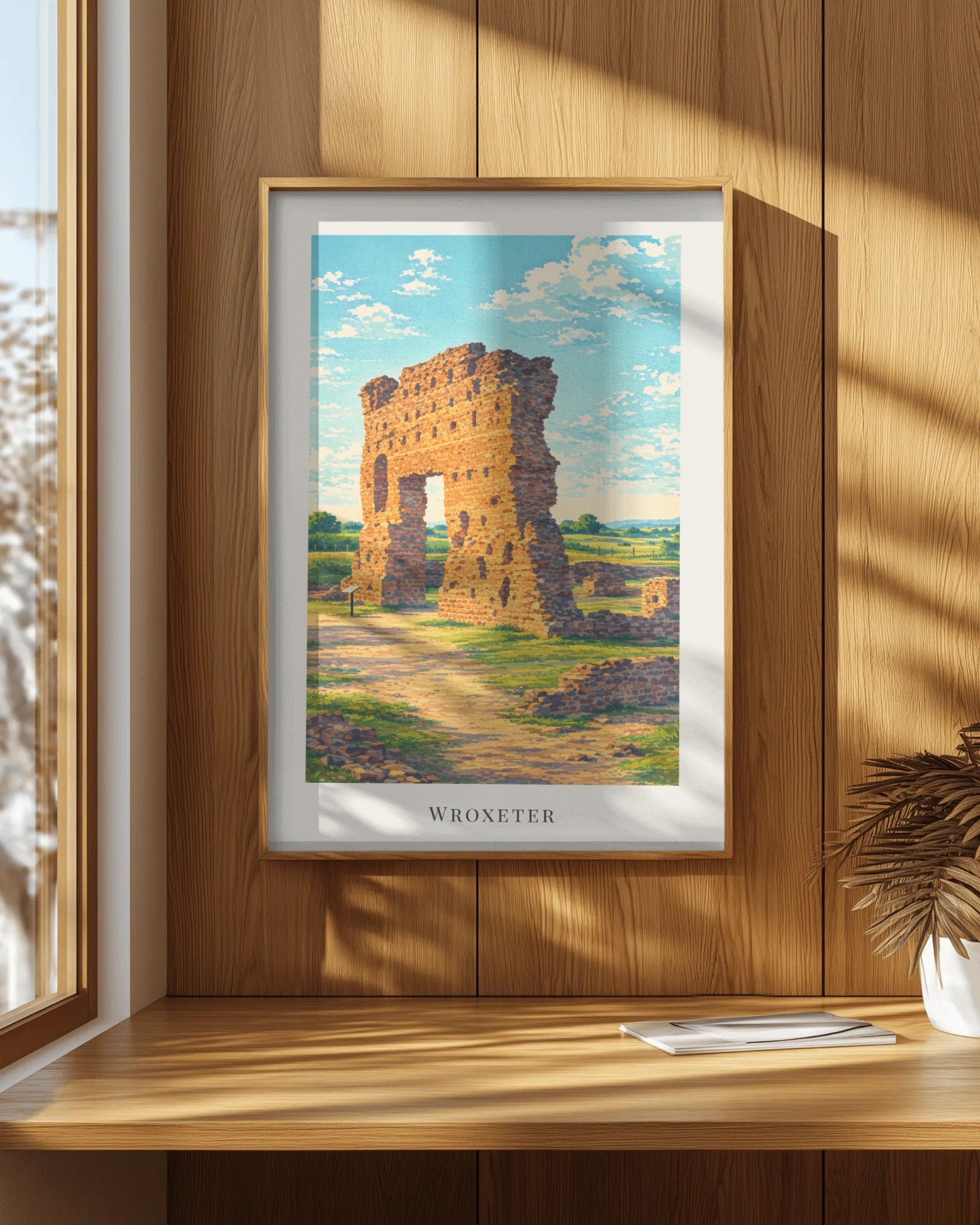 Wroxeter Art Print, framed wall art (view 7)