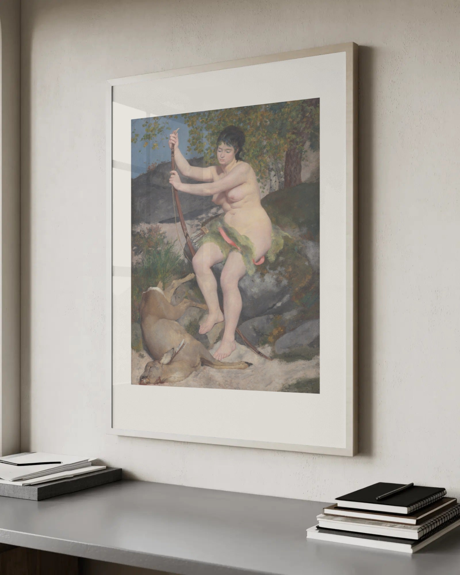Diana Art Print by Pierre-Auguste Renoir