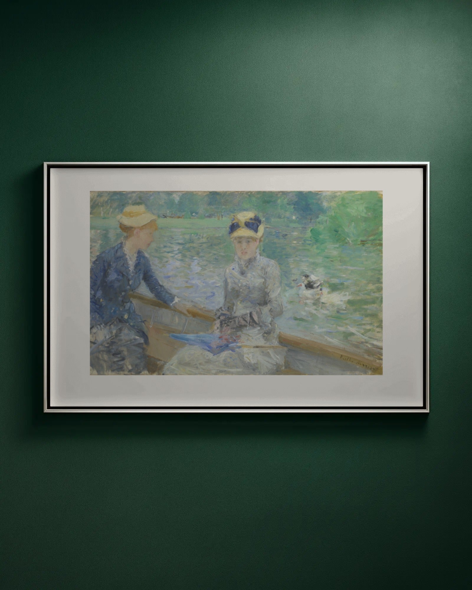 Summer's Day Art Print by Berthe Morisot