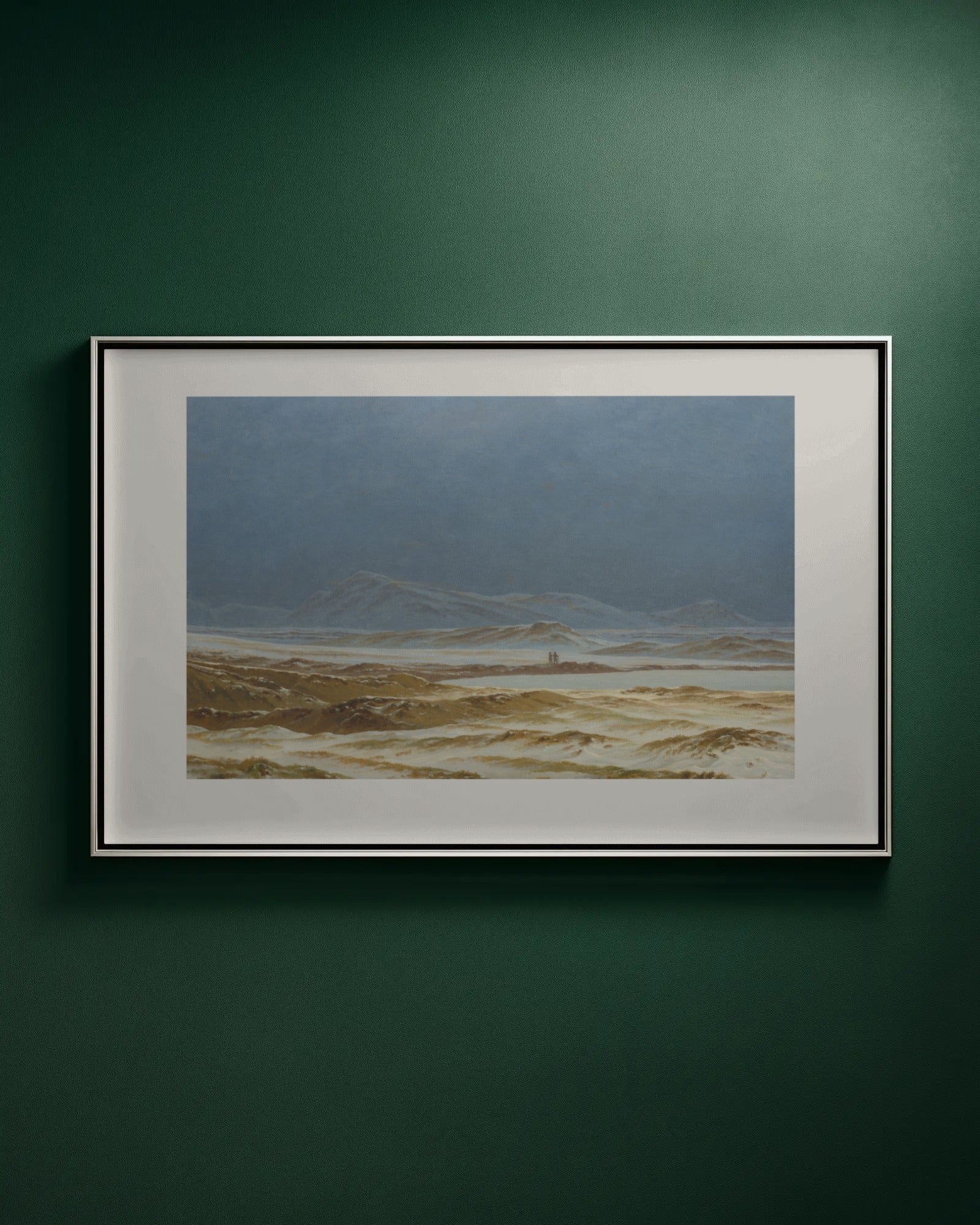 Northern Landscape, Spring Art Print by Caspar David Friedrich