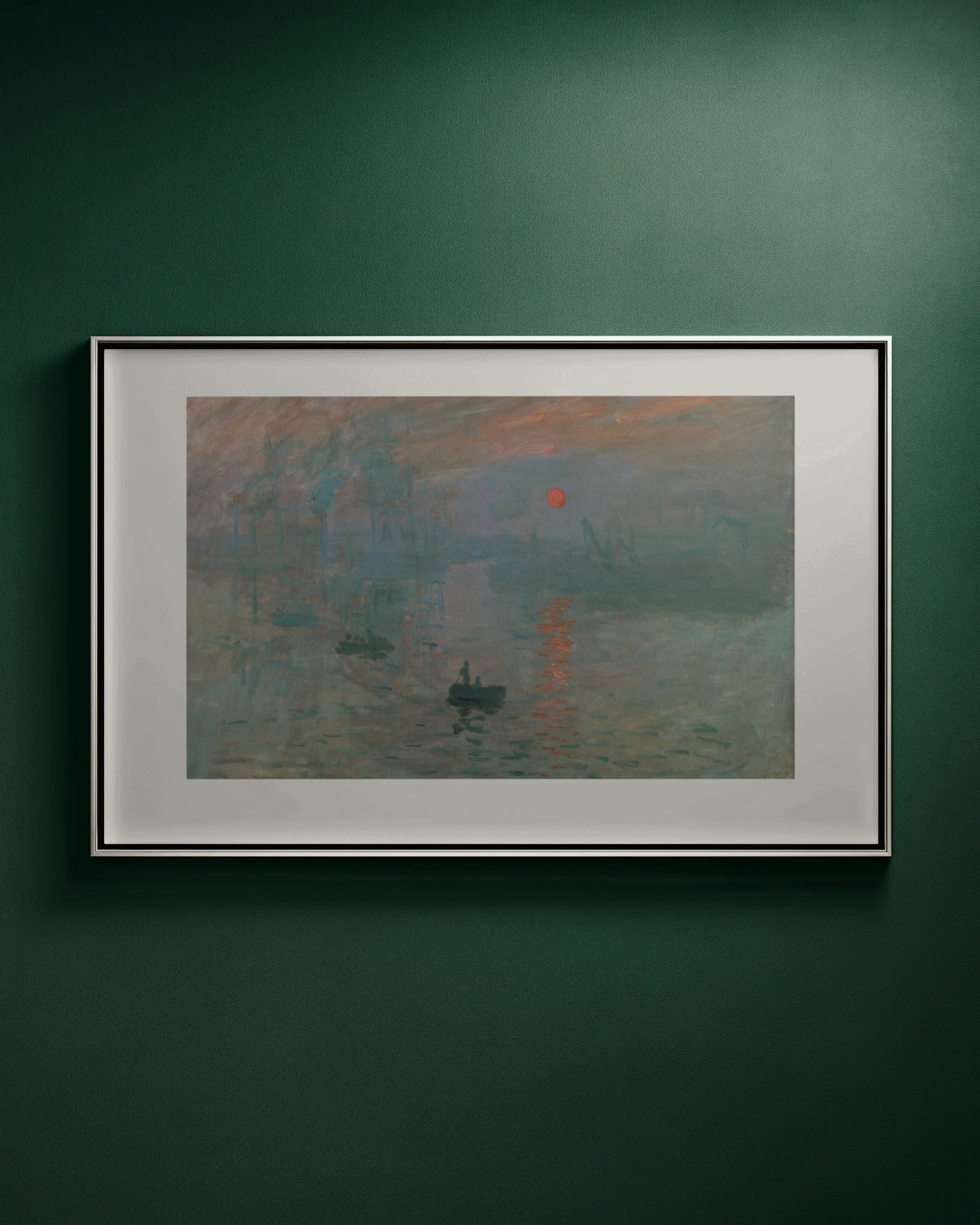 Impression, Sunrise Art Print by Claude Monet