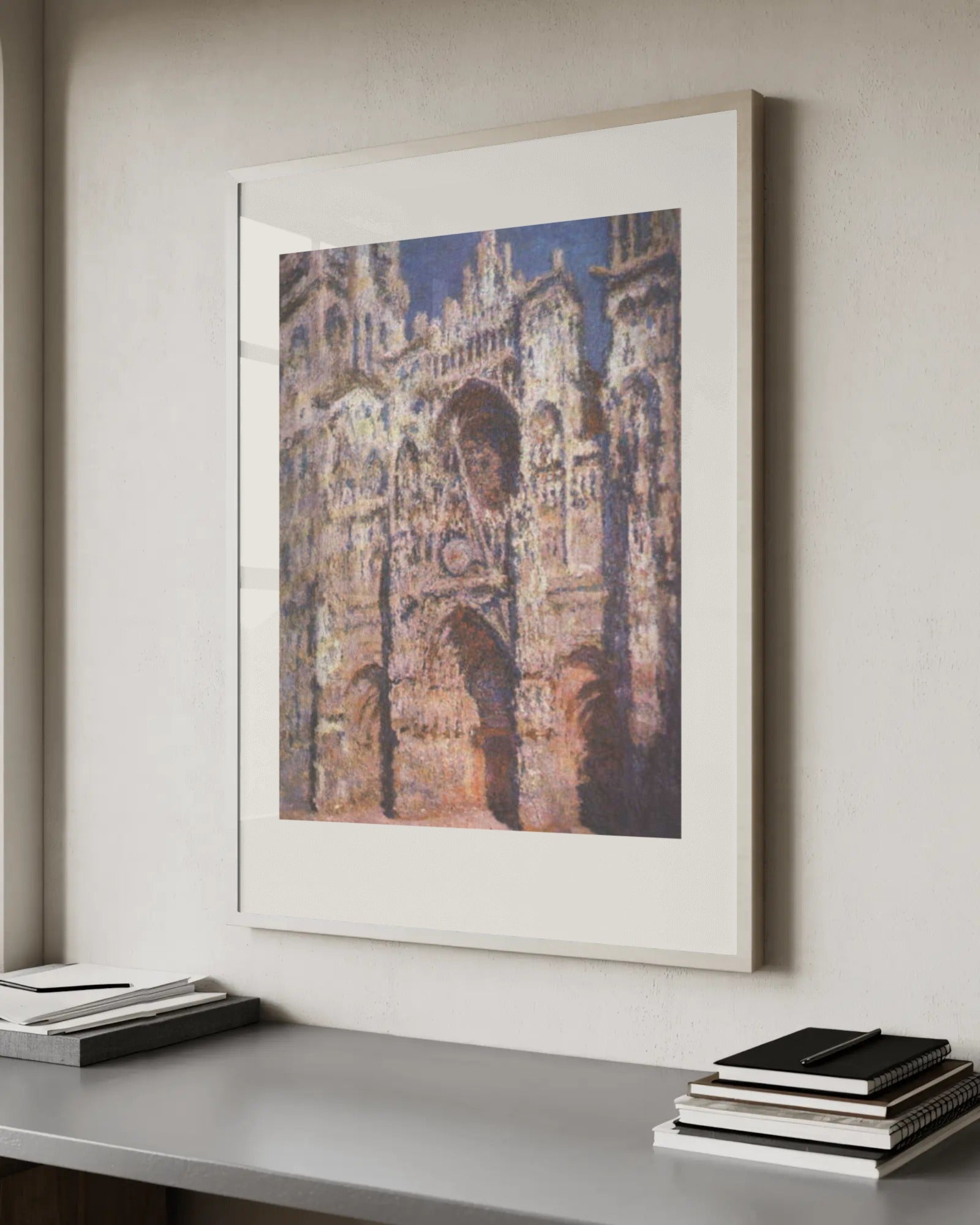 Rouen Cathedral Art Print by Claude Monet