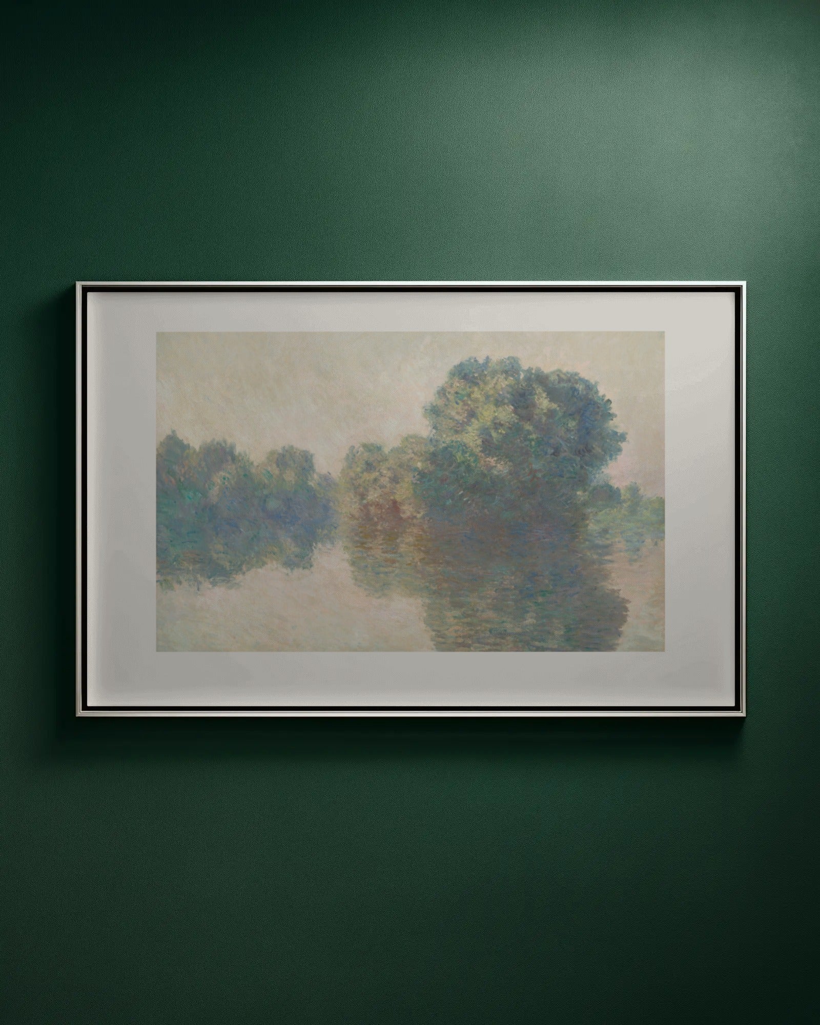 The Seine at Giverny Art Print by Claude Monet
