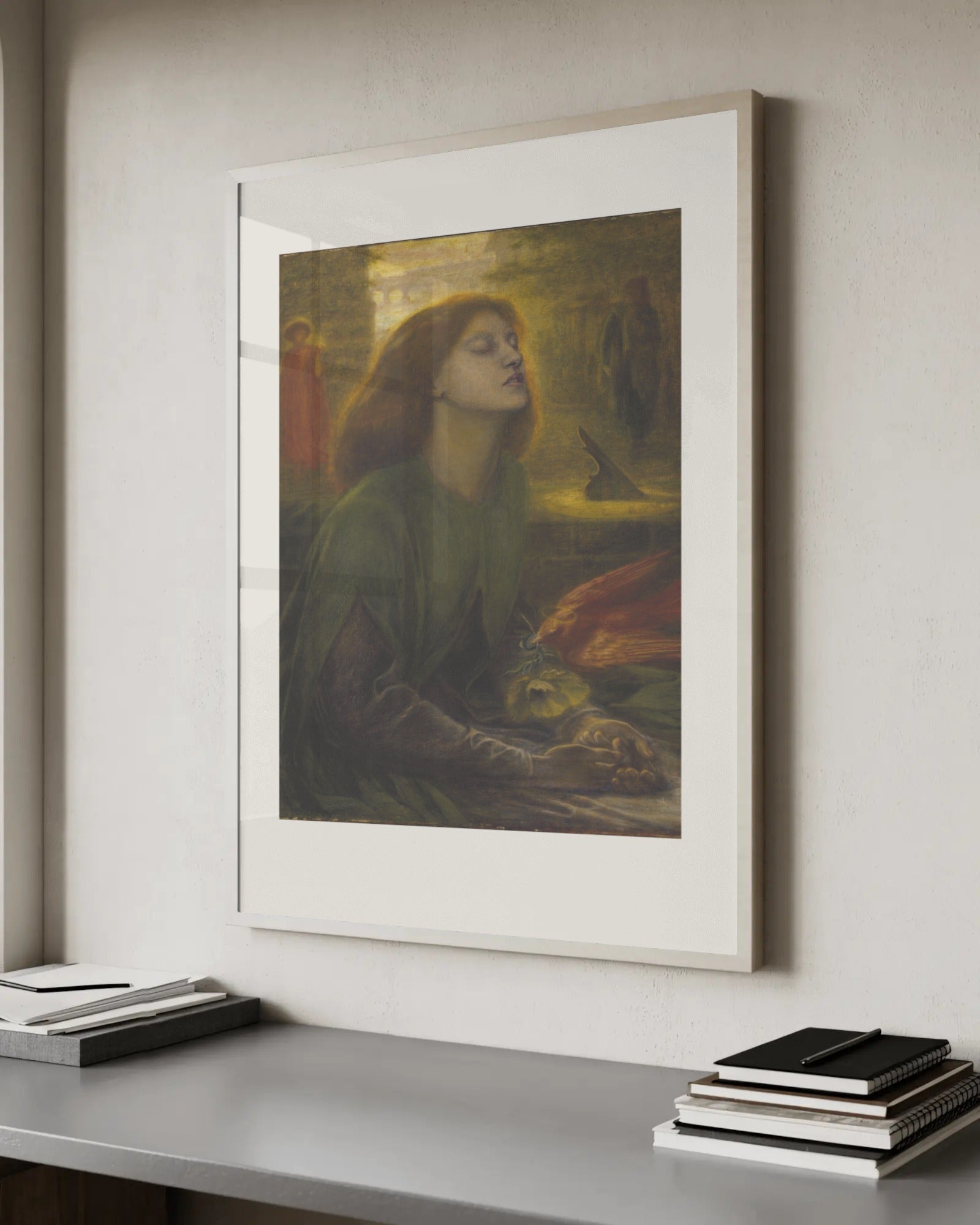 Beata Beatrix Art Print by Dante Gabriel Rossetti