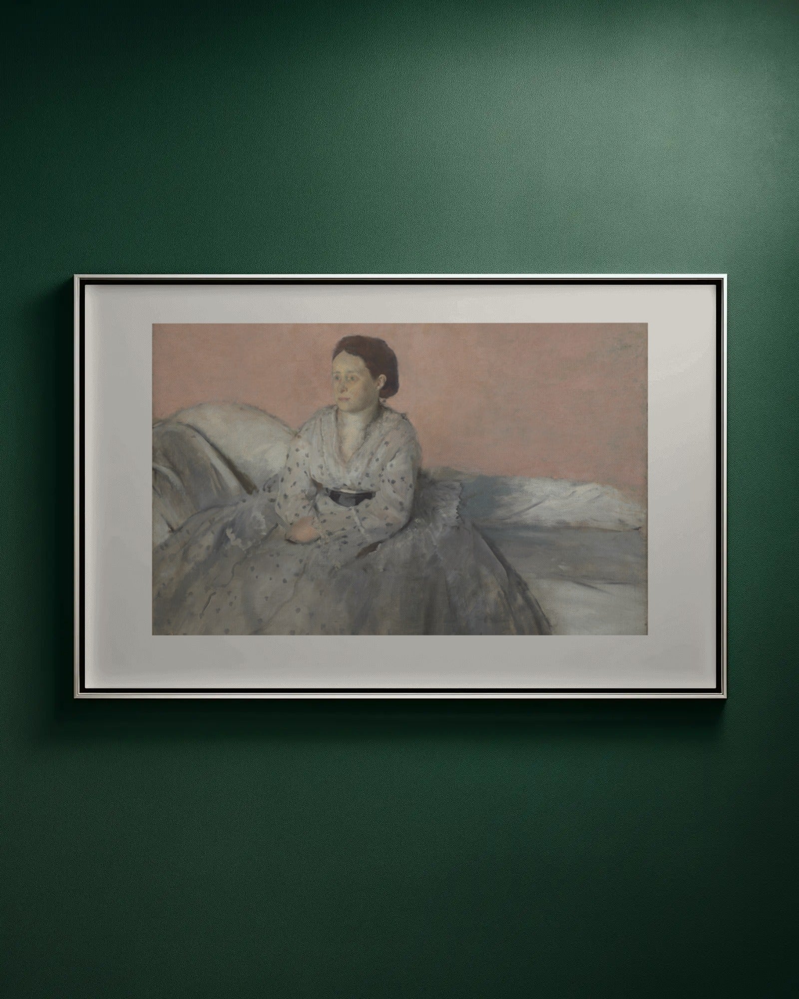Madame René de Gas Art Print by Edgar Degas