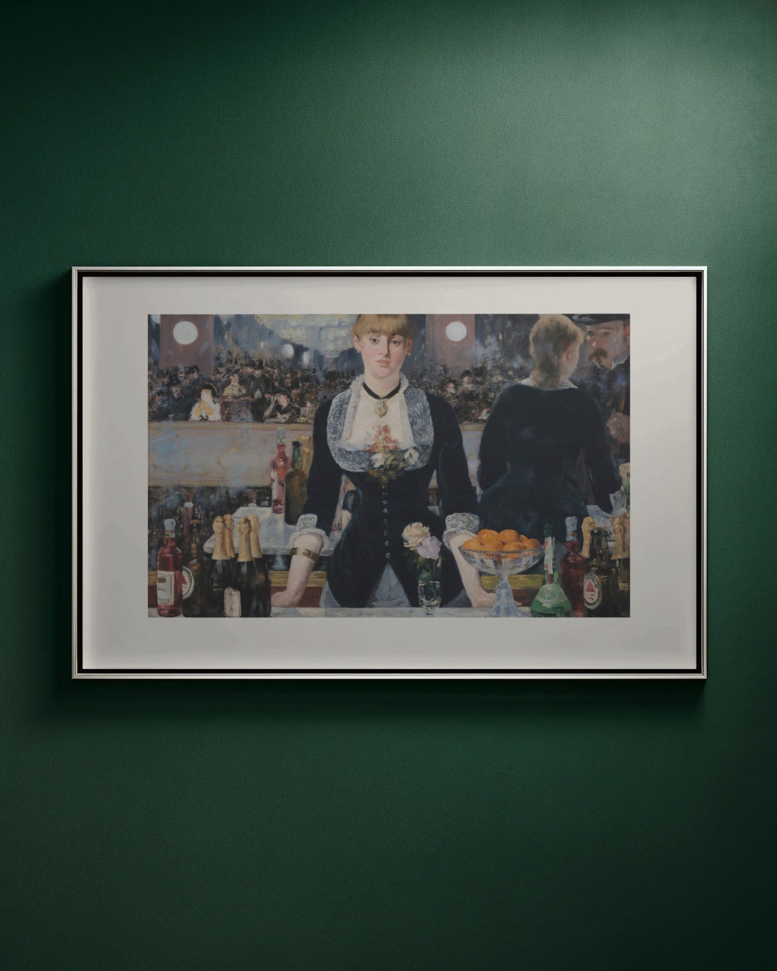 A Bar at the Folies-Bergère Art Print by Édouard Manet