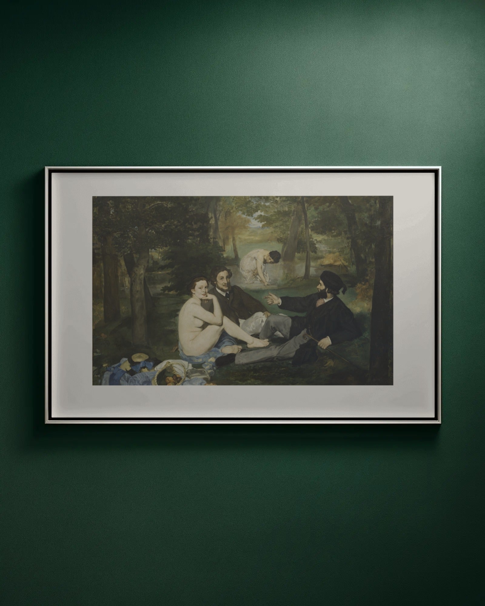 Le Déjeuner sur l'herbe Art Print by Édouard Manet