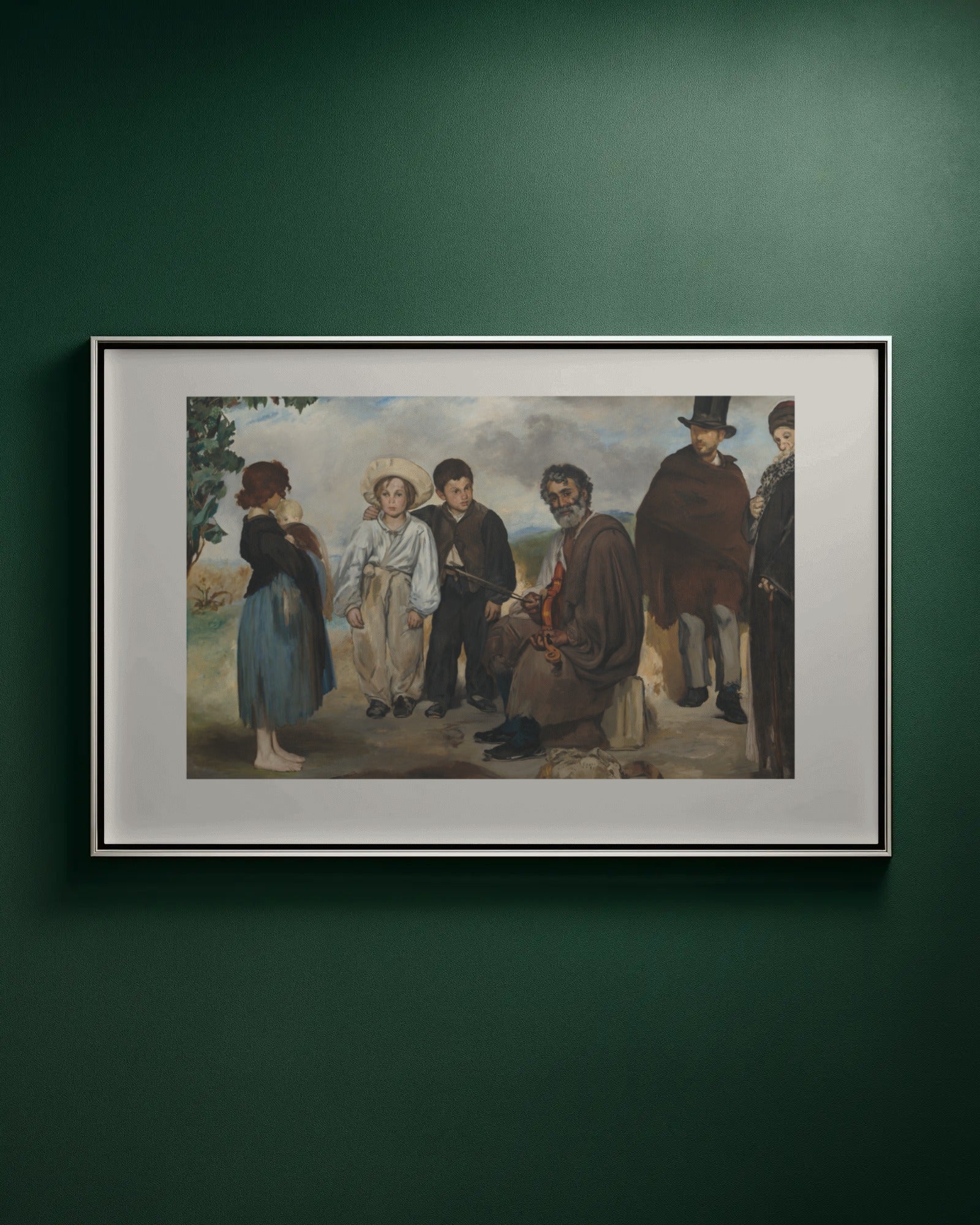 The Old Musician Art Print by Edouard Manet
