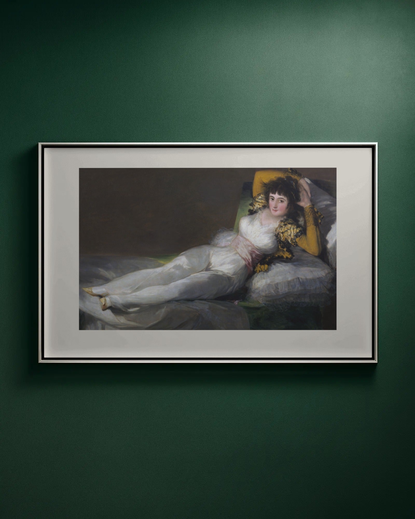 The Clothed Maja Art Print by Francisco Goya