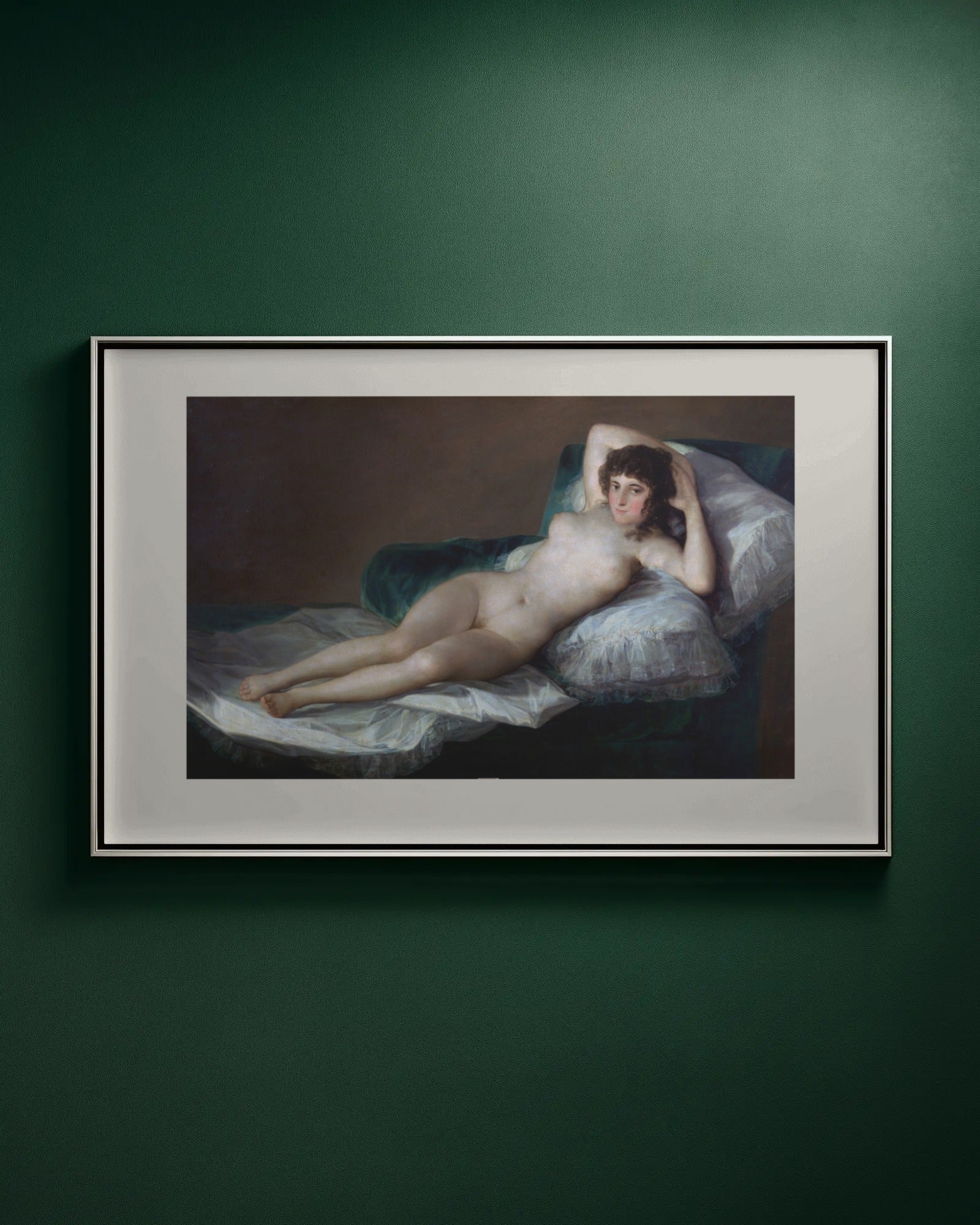 The Naked Maja Art Print by Francisco Goya