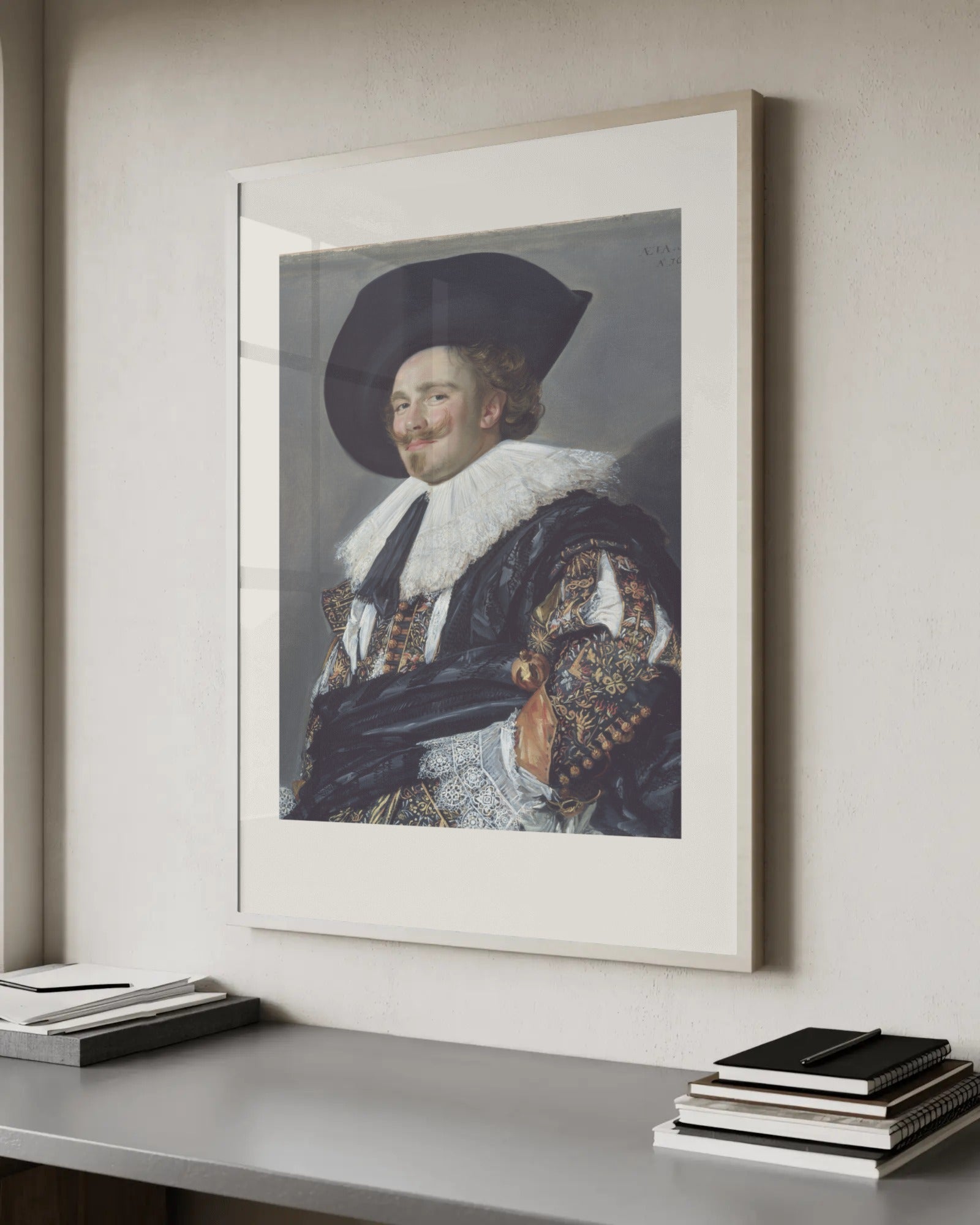 The Laughing Cavalier Art Print by Frans Hals
