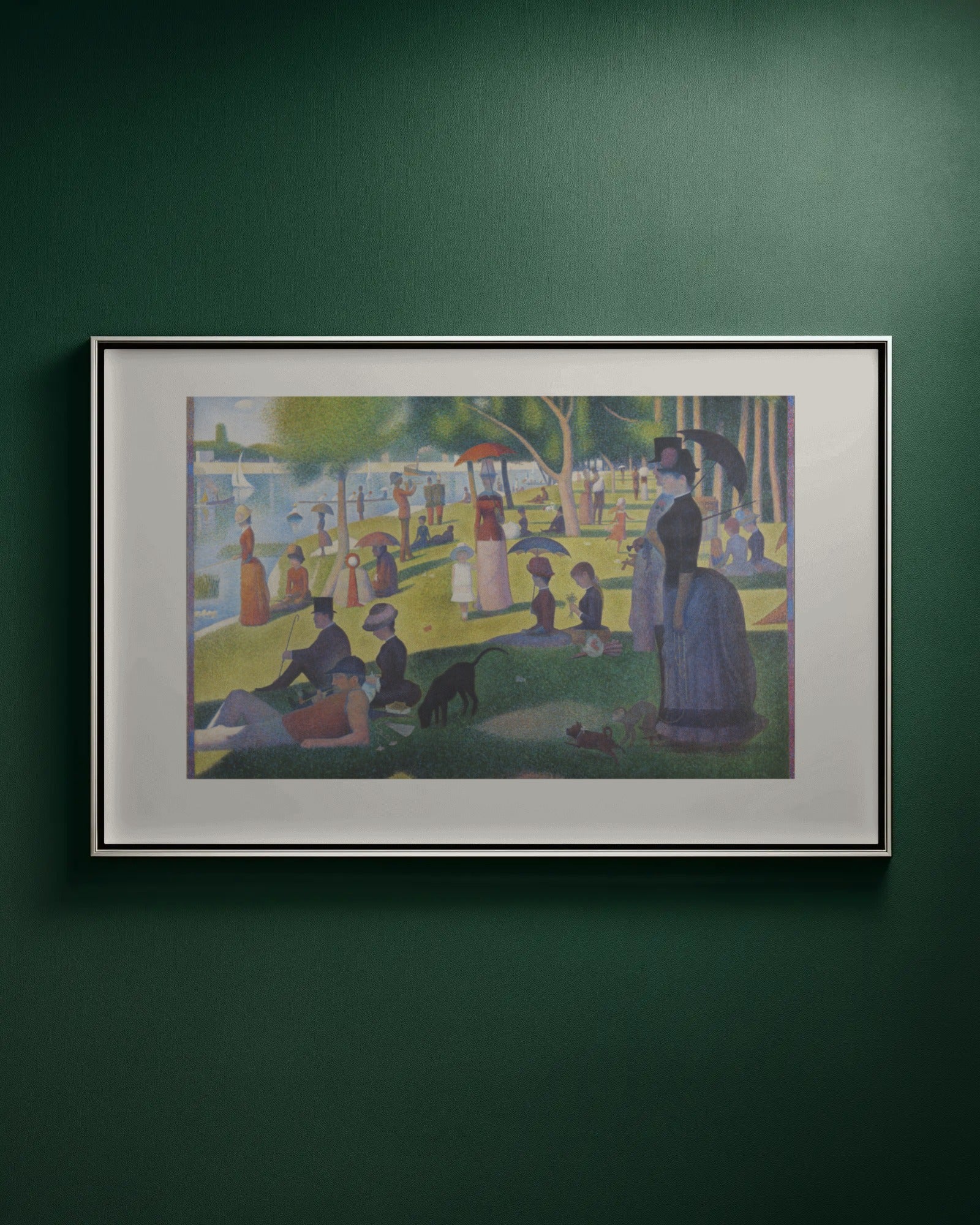 A Sunday on La Grande Jatte Art Print by Georges Seurat