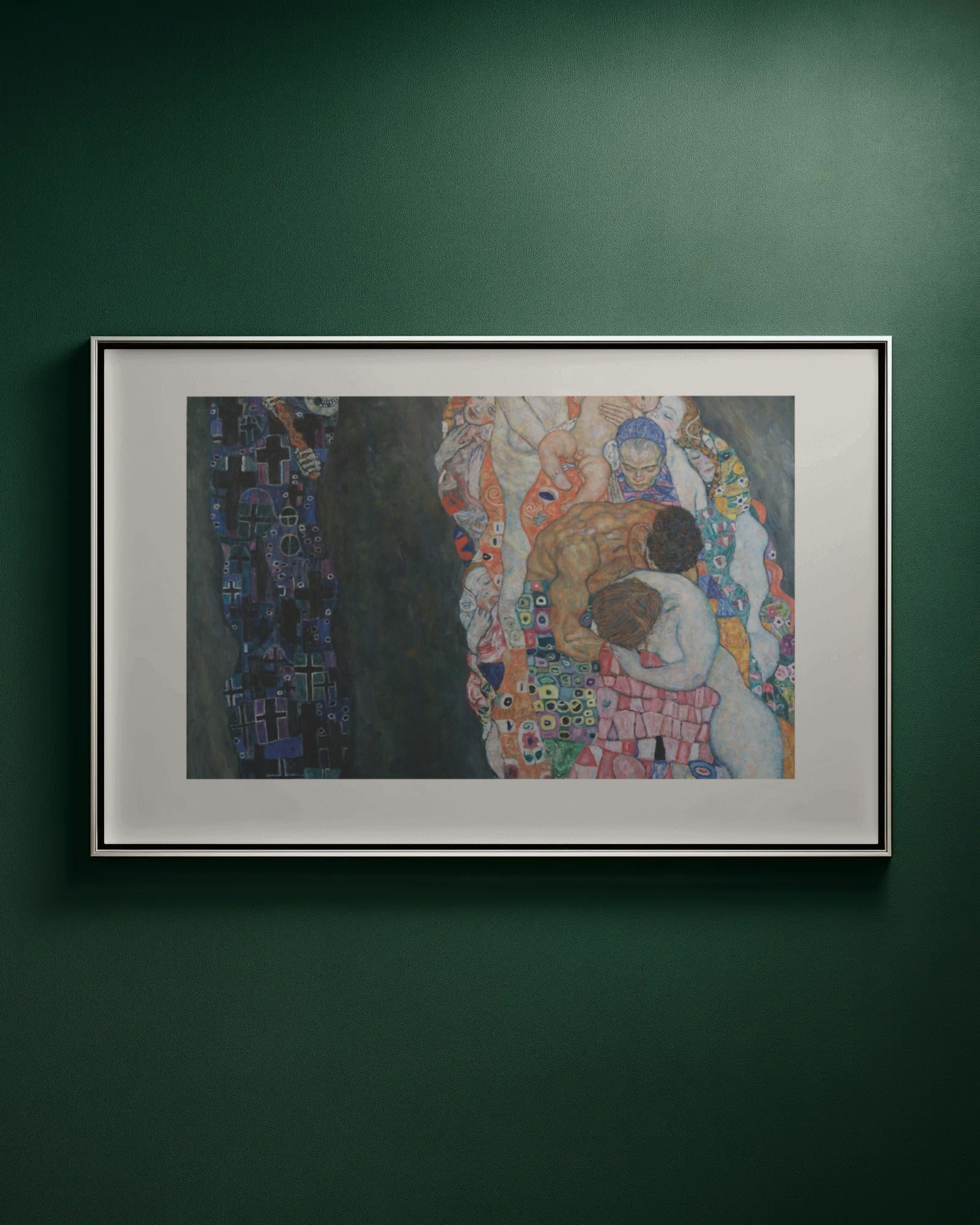 Death and Life Art Print by Gustav Klimt