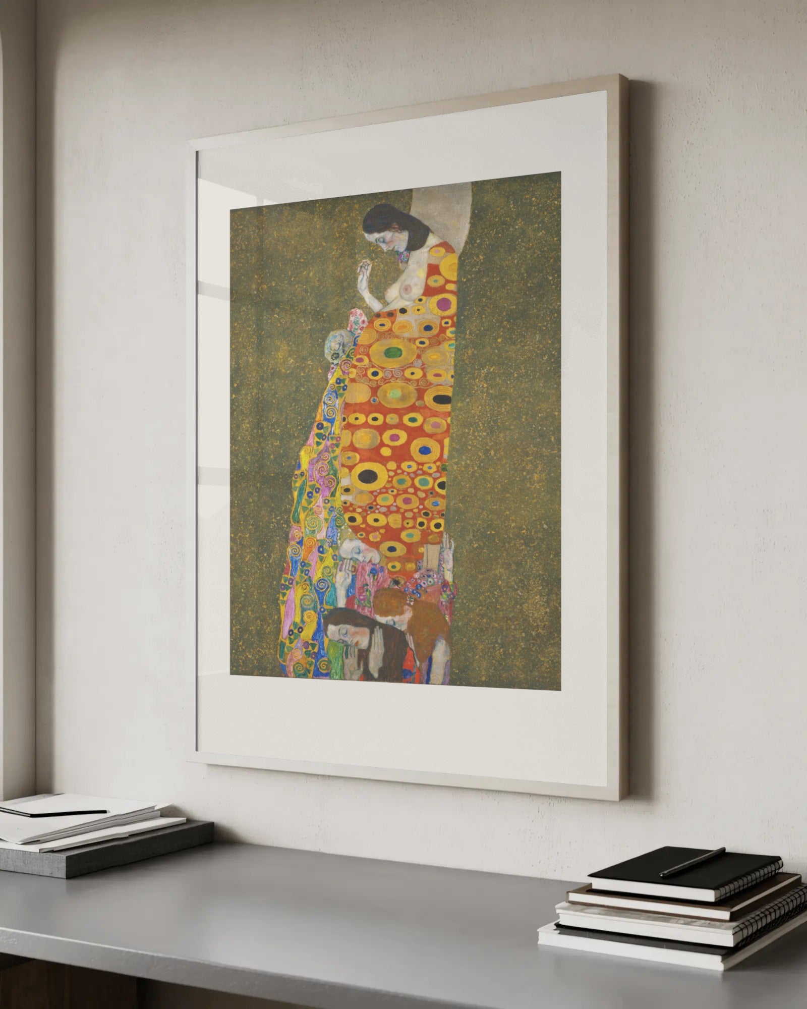 Hope II Art Print by Gustav Klimt