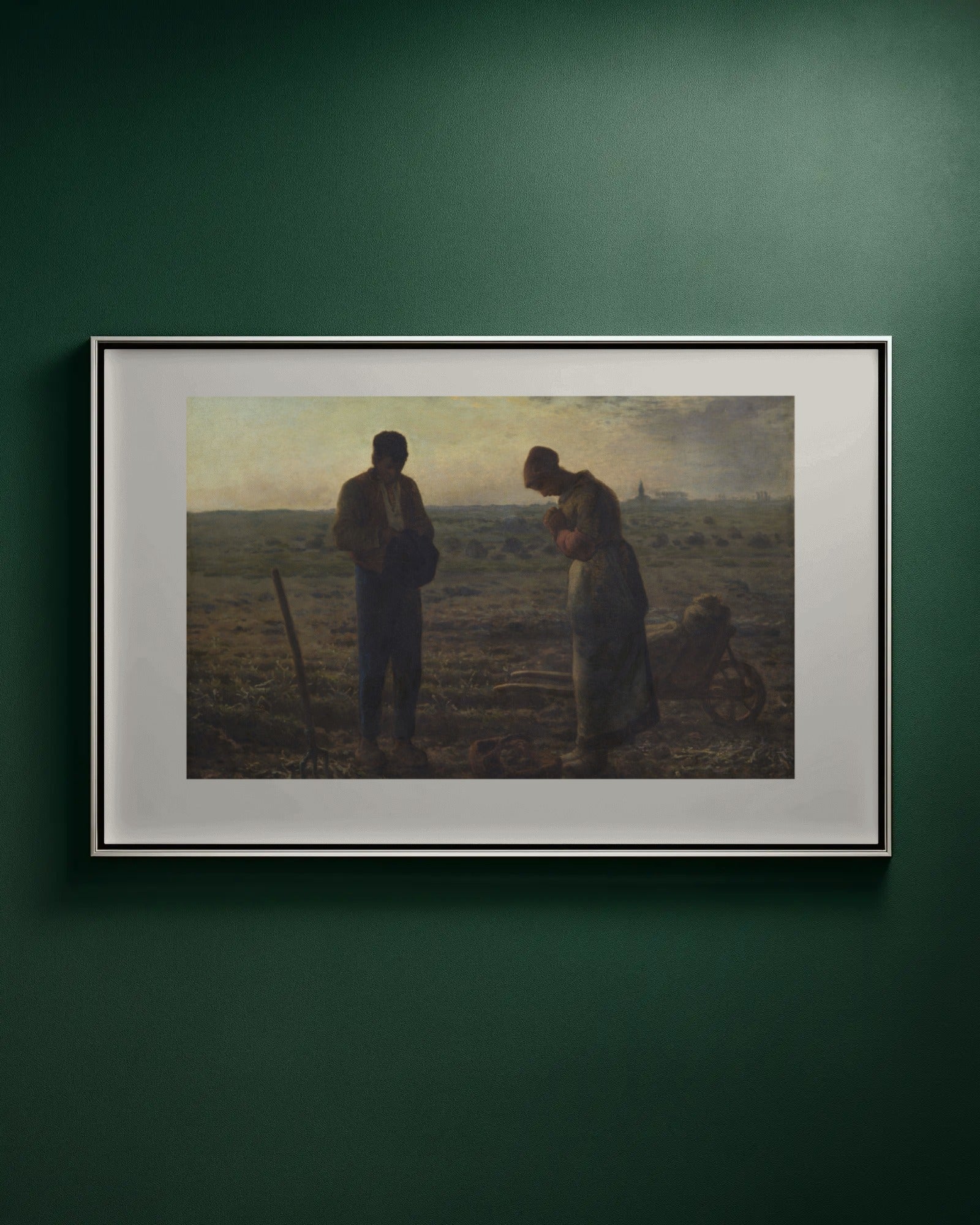The Angelus Art Print by Jean-François Millet